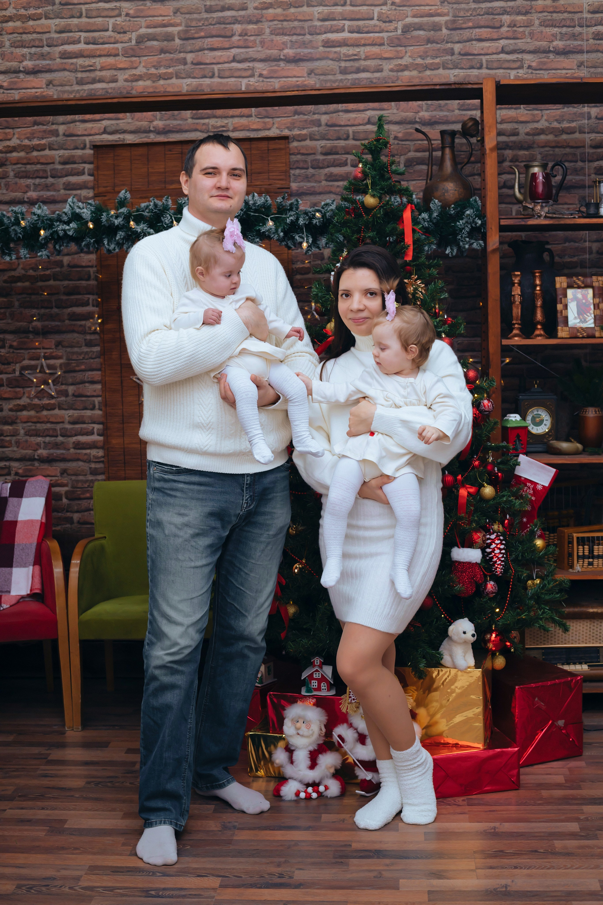 Годик и Новый год. Фотограф новорожденных Химки, Красногорск, Мытищи и Москва Елена Третьяк