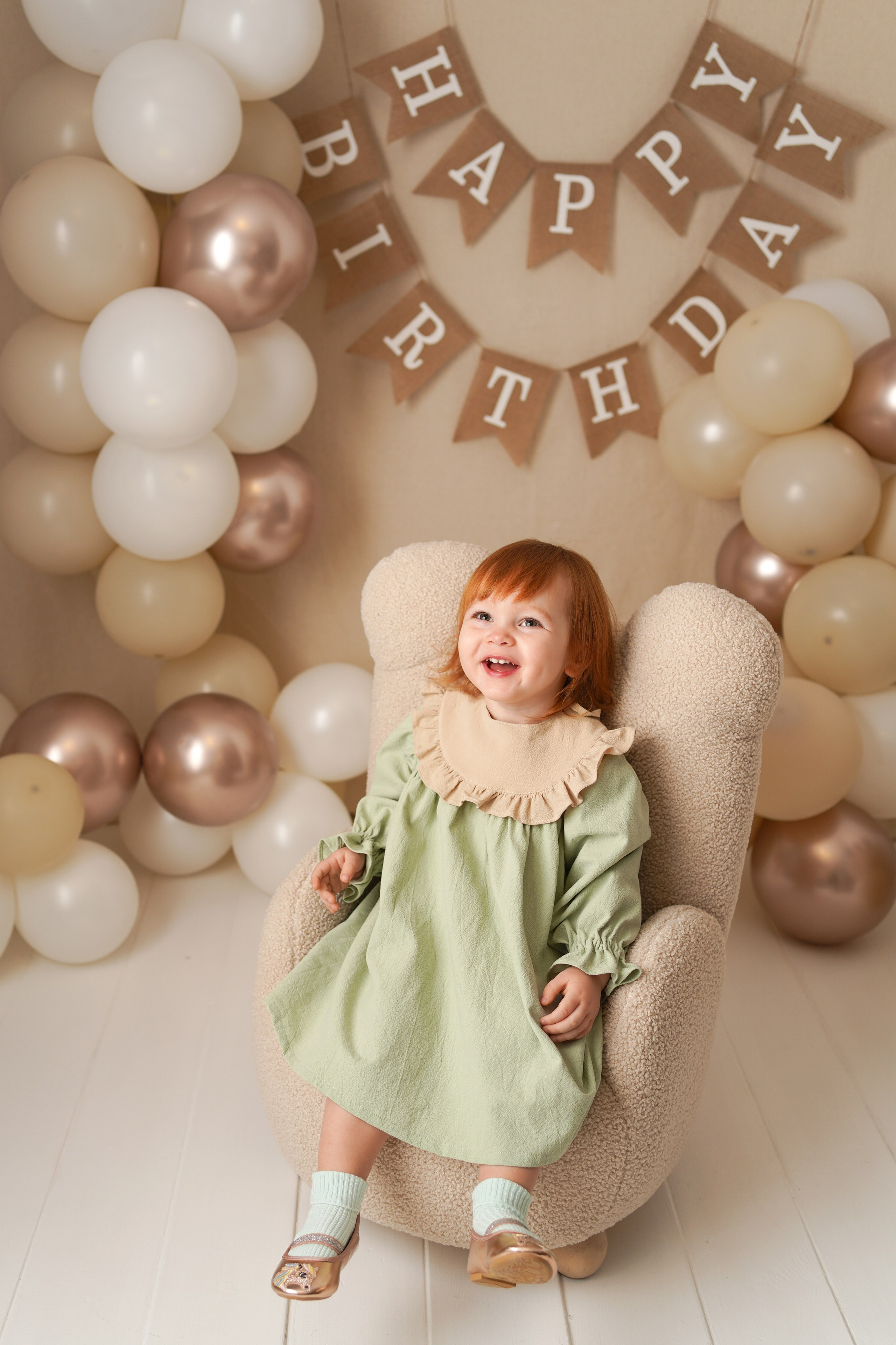 Детская фотосессия Первый год для девочек. Детский фотограф и фотограф новорожденных в Калининград Оксана Иваний