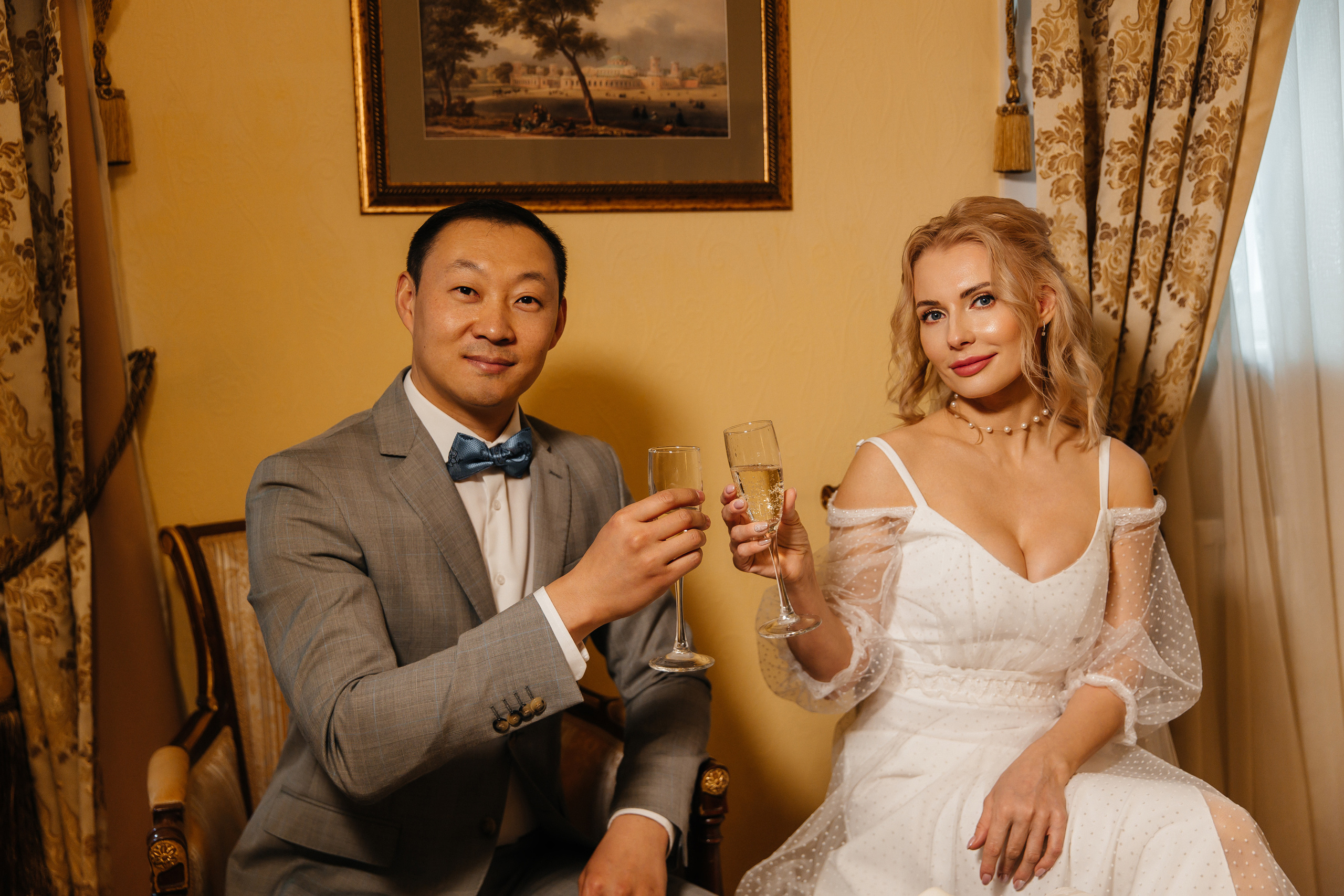 Чао и Светлана. Свадебный фотограф Москва