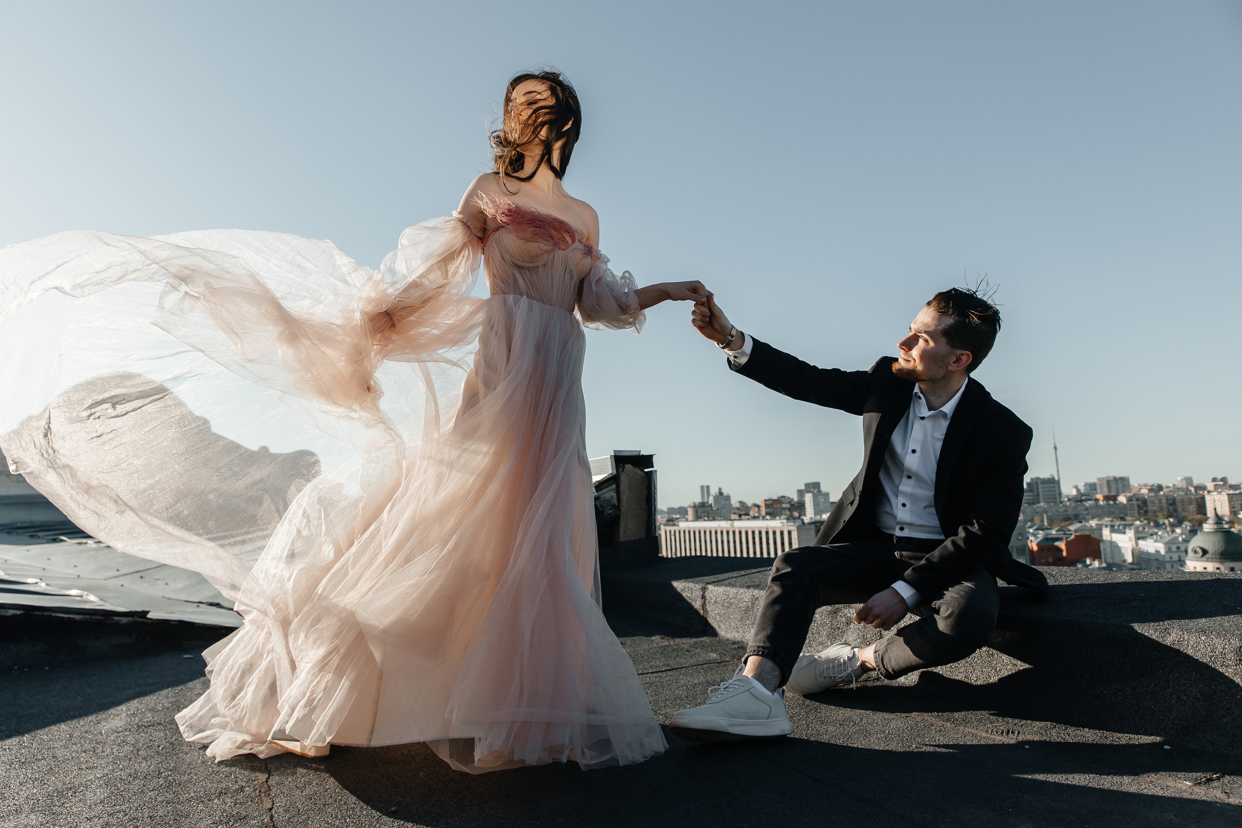 Владимир и Полина. Свадебный фотограф Москва