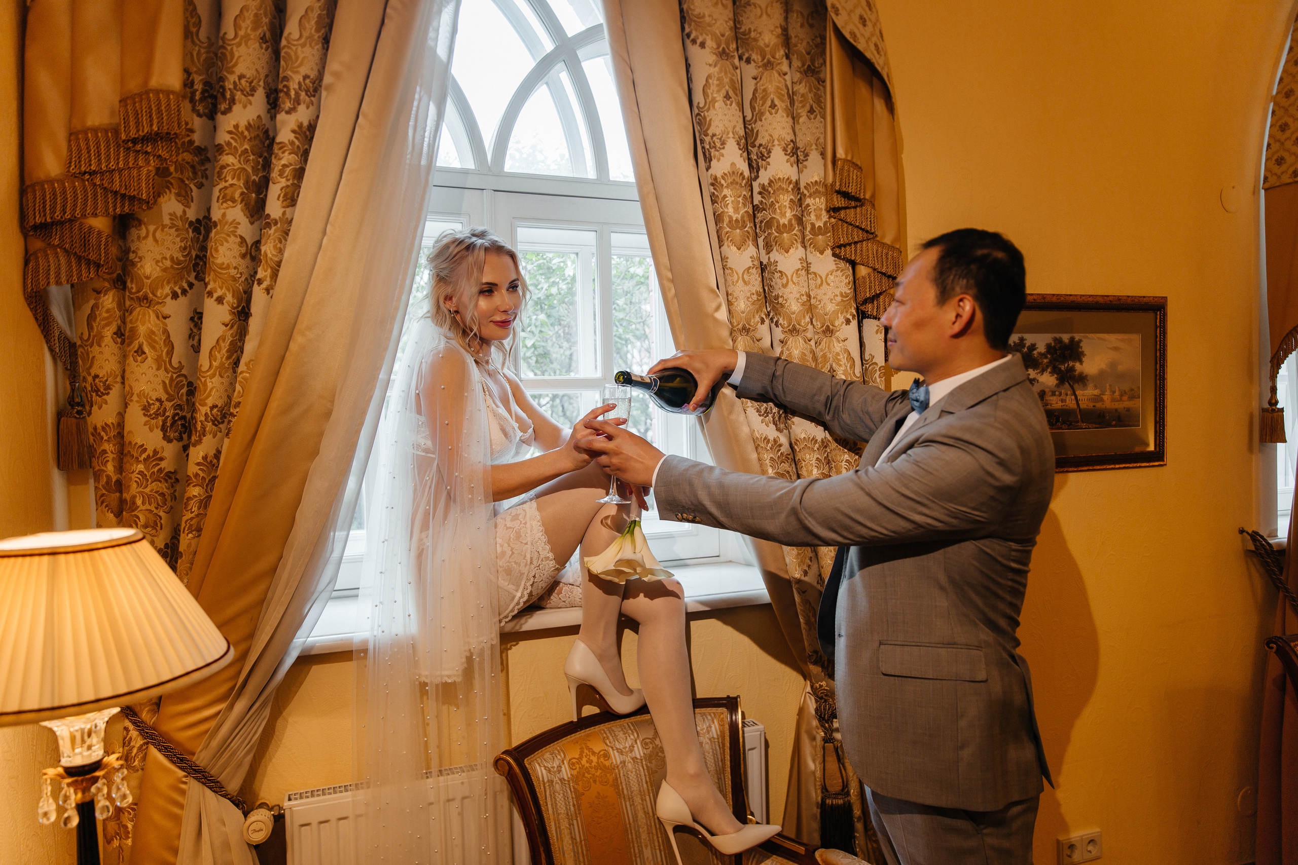 Чао и Светлана. Свадебный фотограф Москва