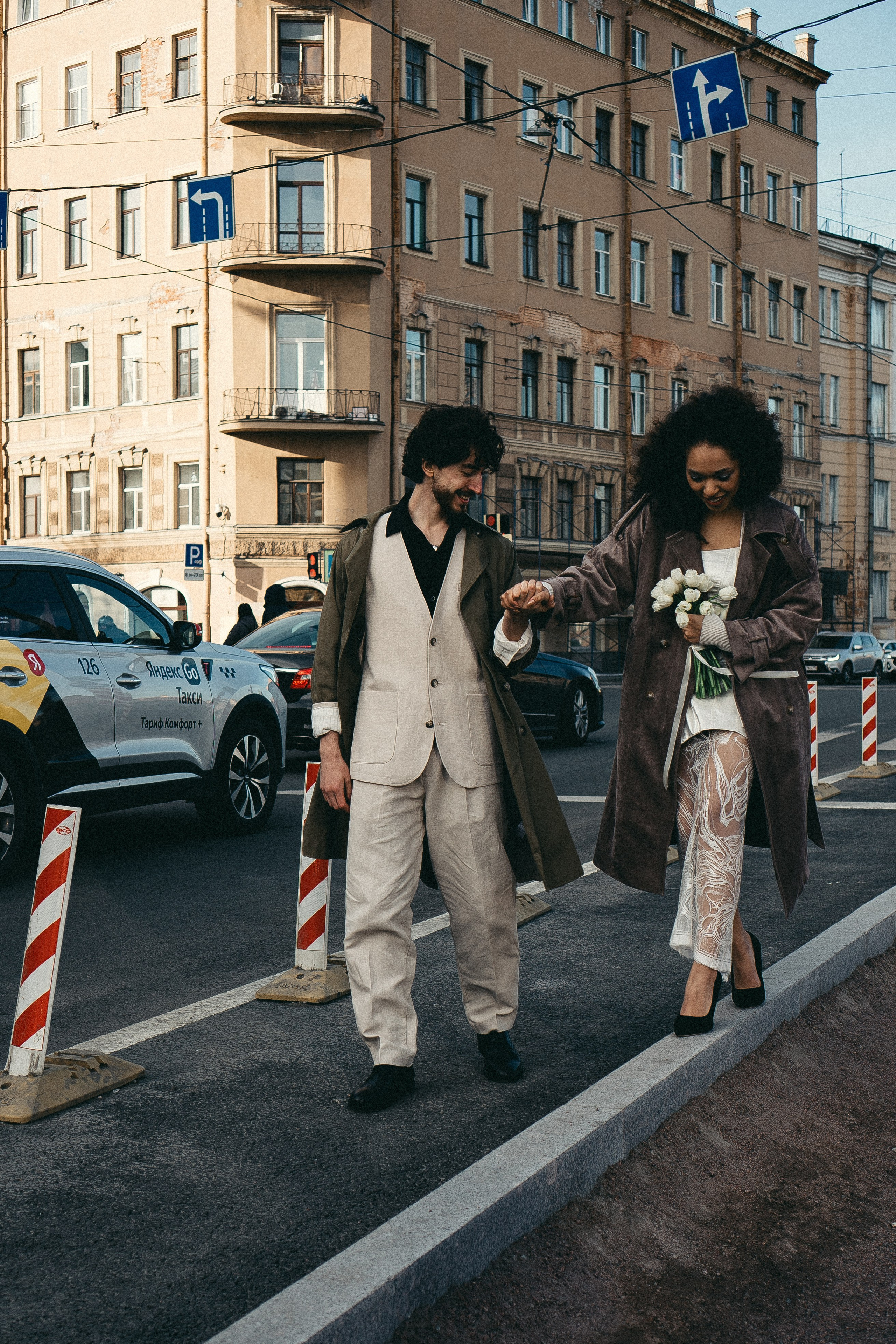 СВАДЕБНАЯ ПРОГУЛКА ПО ПЕТРОГРАДКЕ ВЕСНОЙ. СВАДЕБНАЯ ФОТОСЕССИИЯ НА ПЕТРОГРАДКЕ. Профессиональный фотограф, Санкт-Петербург — Виктория Богомолова