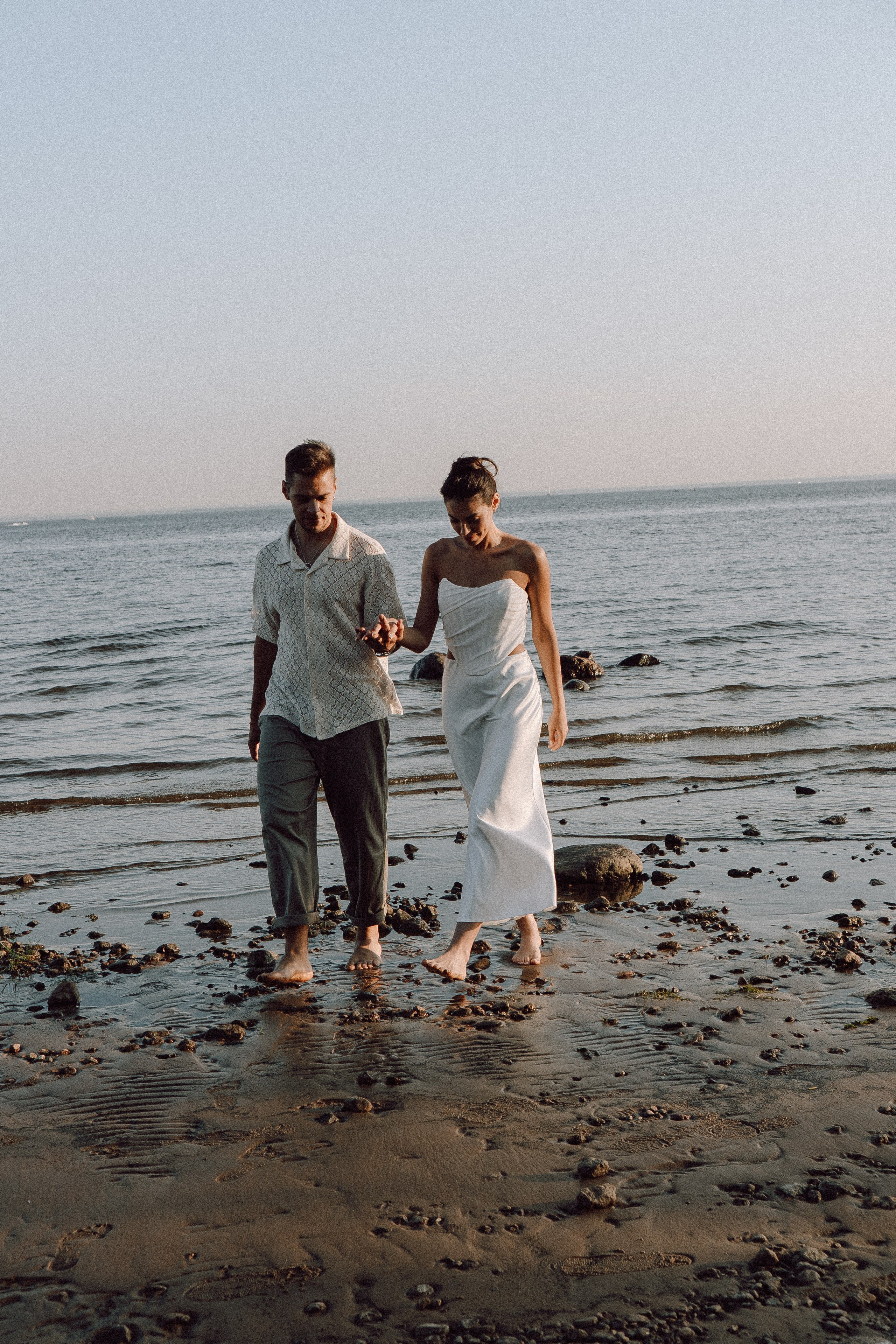 СВАДЕБНАЯ ФОТОСЕССИЯ ВЫЕЗДНОЙ ЦЕРЕМОНИИ (ФИНСКИЙ ЗАЛИВ). Профессиональный фотограф, Санкт-Петербург — Виктория Богомолова