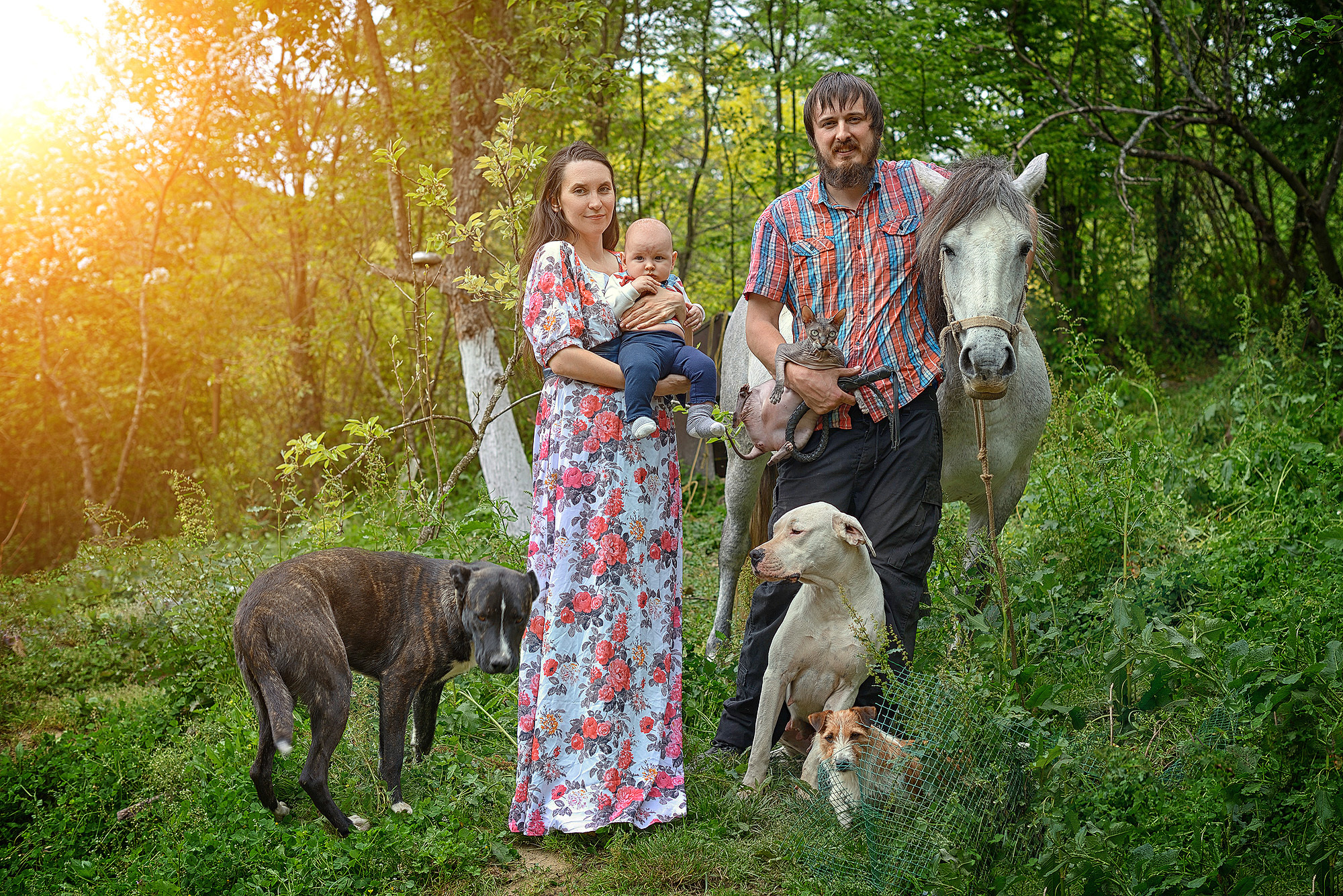Семейный портрет. Фотограф в Сочи Дмитрий Полянский