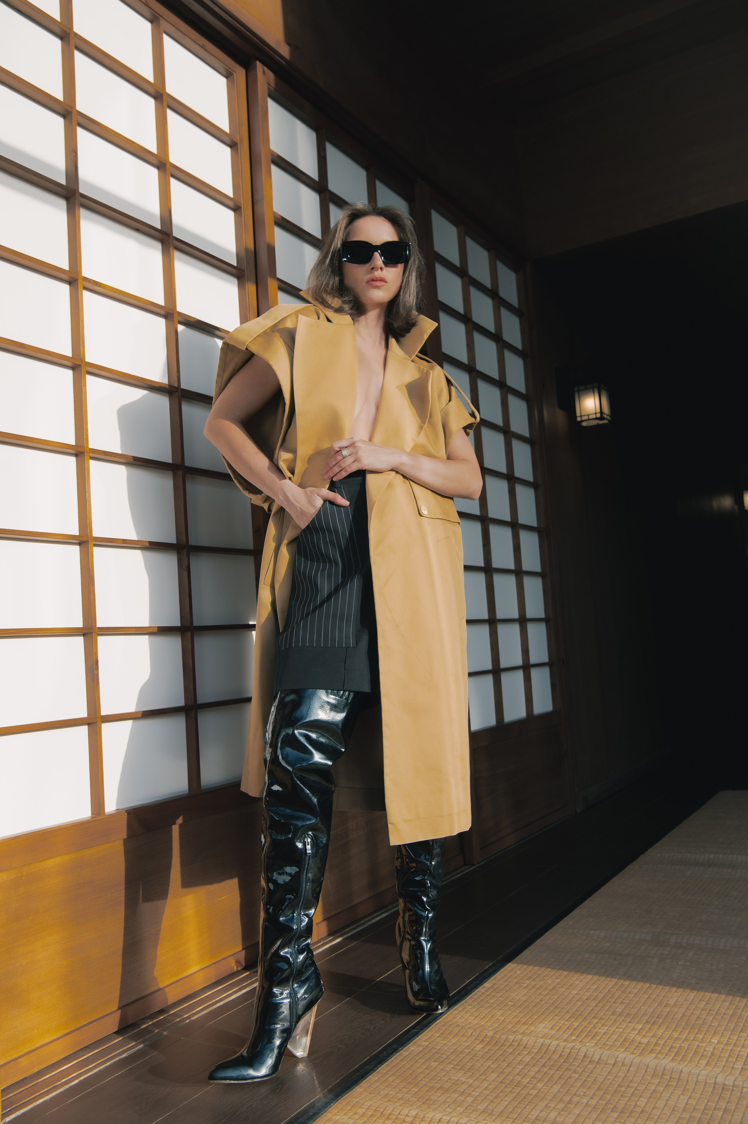 Campaign for Maison Pluie. Elizaveta Filchenko. Fashion-photographer and director