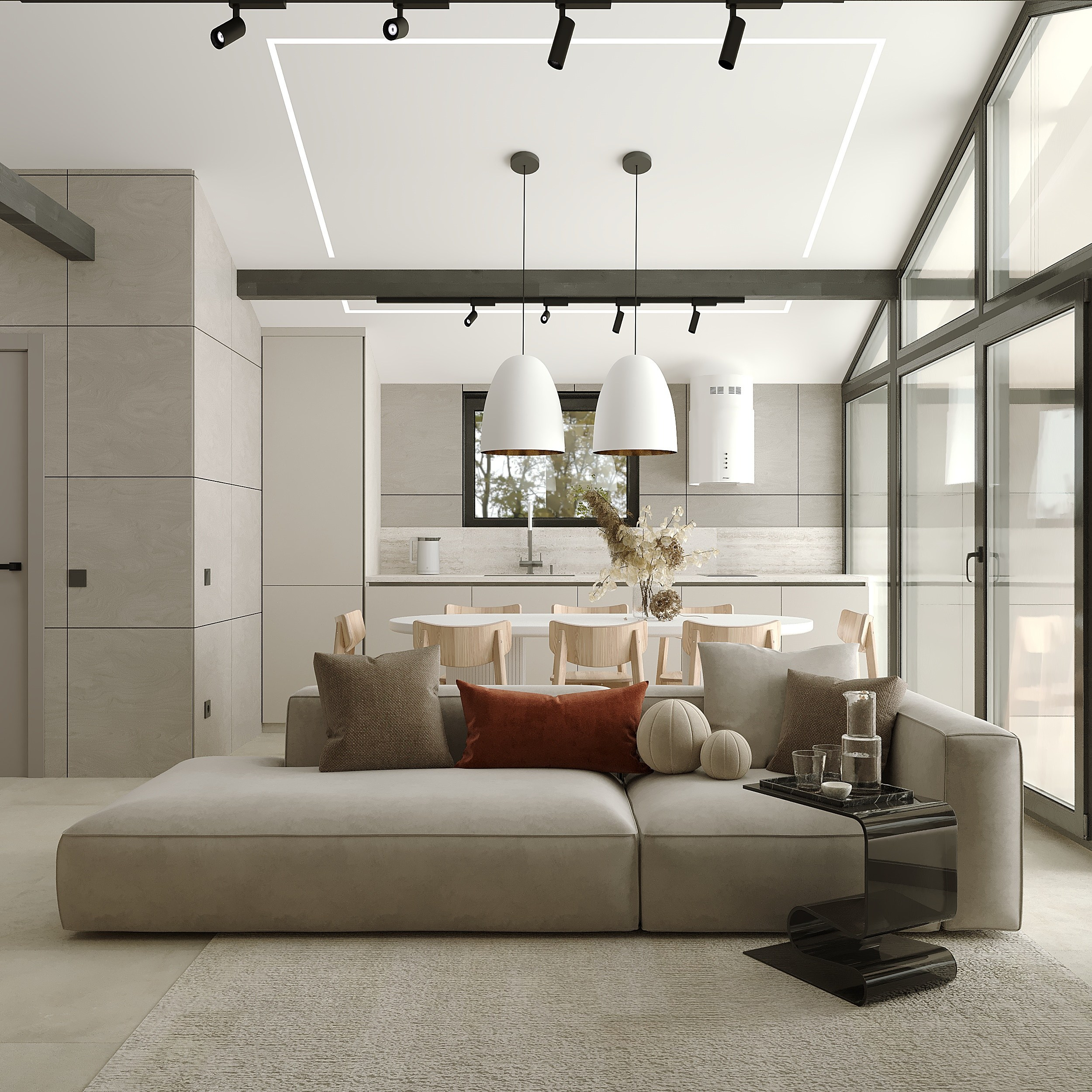 Дом в Заповеднике. Lina architector | Дизайн интерьера