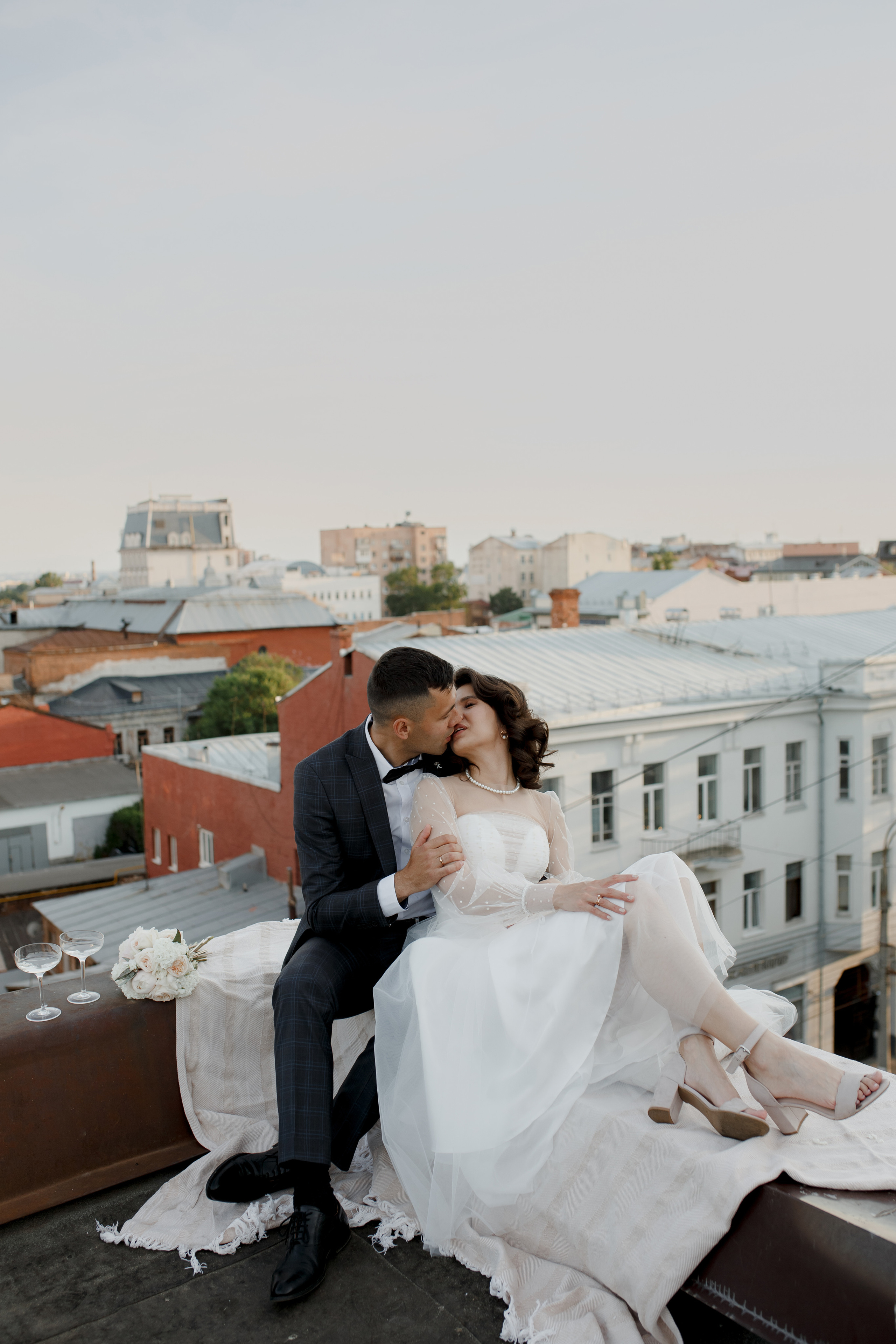 Свадебная фотосессия в городе. Свадебный фотограф в Самаре Катерина Мостовая