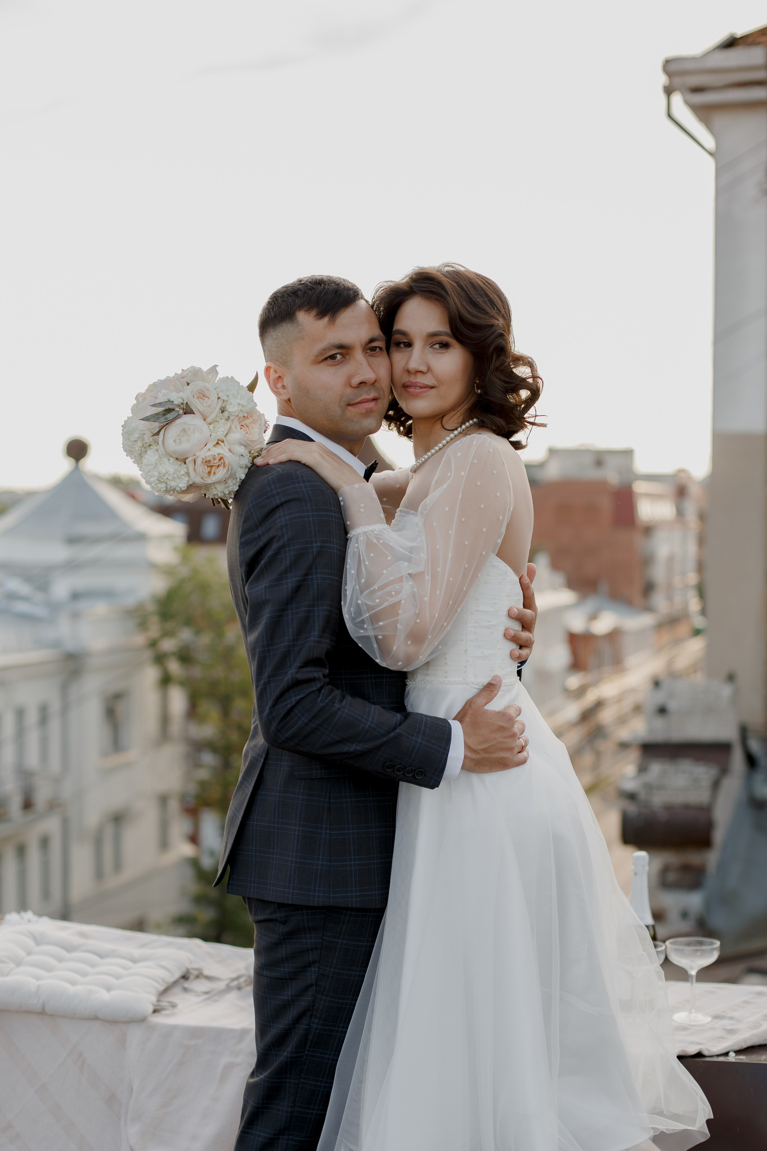 Свадебная фотосессия в городе. Свадебный фотограф в Самаре Катерина Мостовая