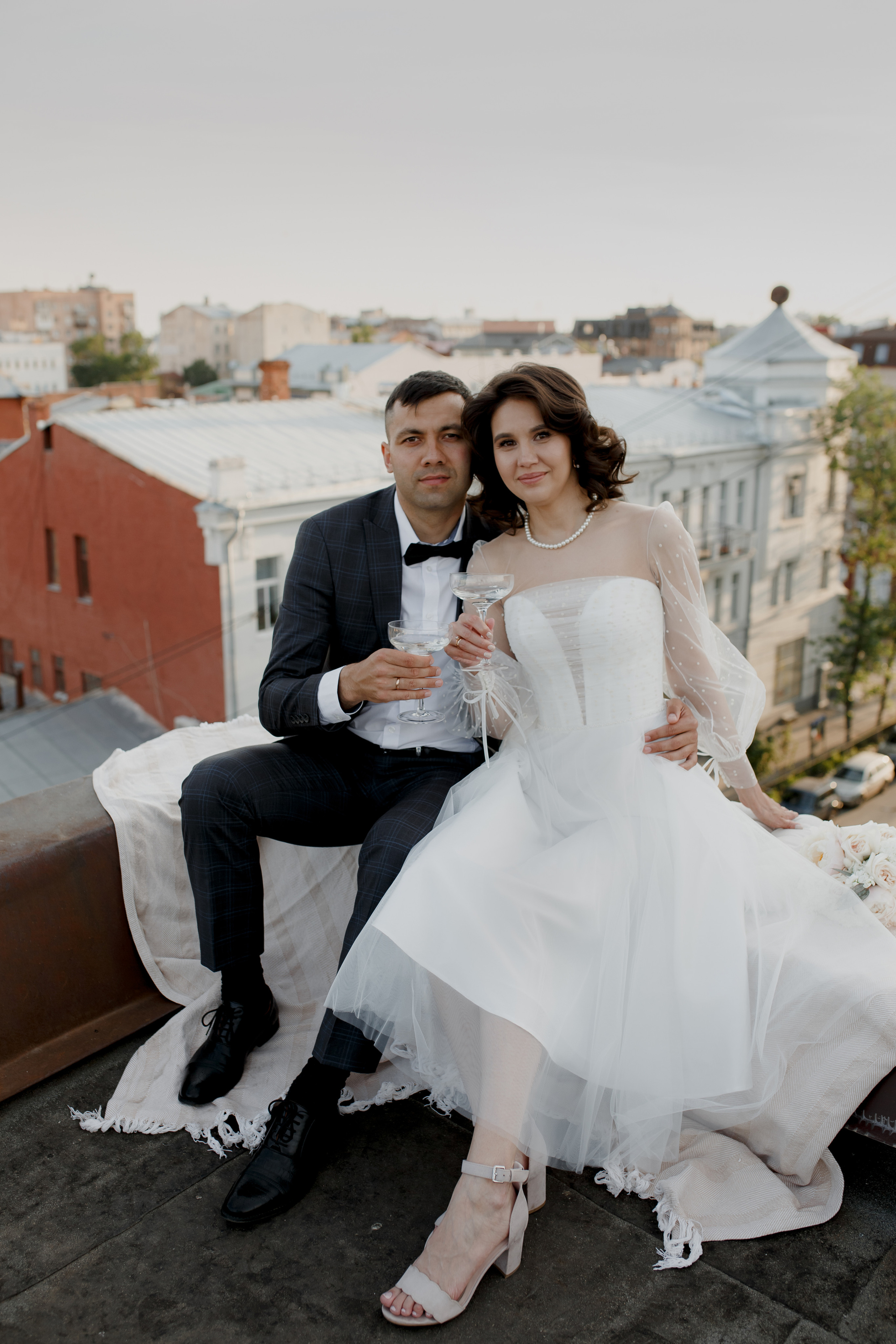 Свадебная фотосессия в городе. Свадебный фотограф в Самаре Катерина Мостовая