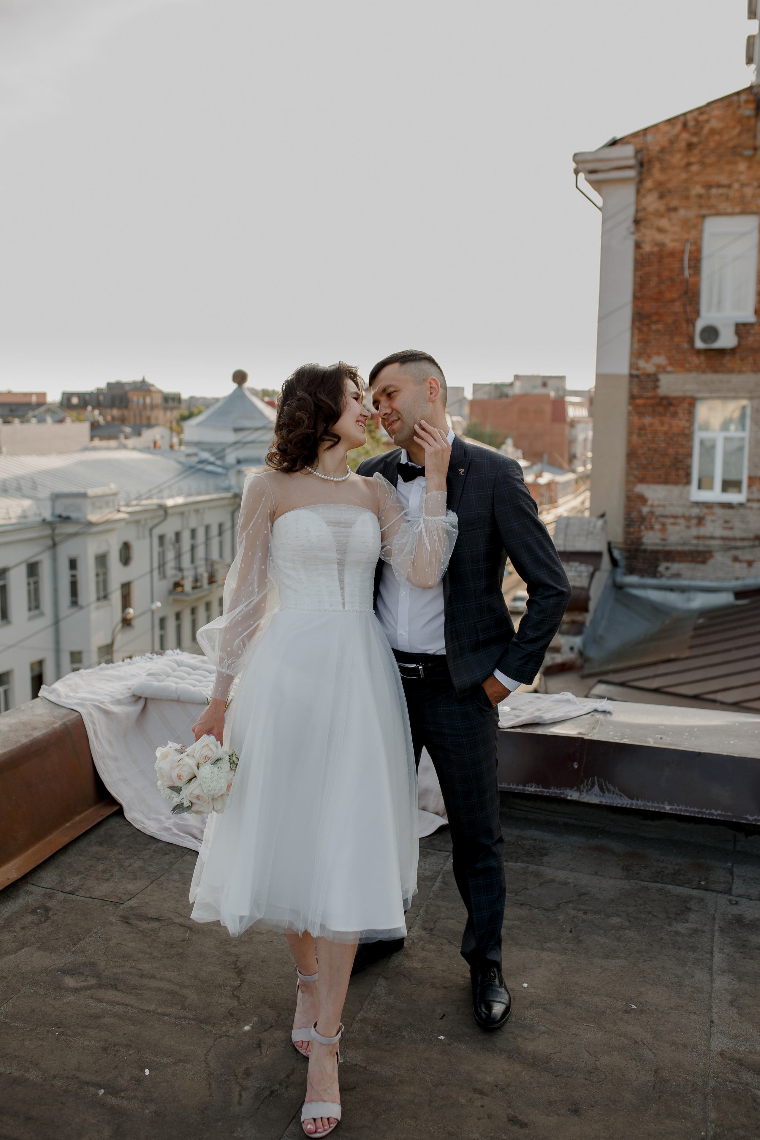 Свадебная фотосессия в городе. Свадебный фотограф в Самаре Катерина Мостовая