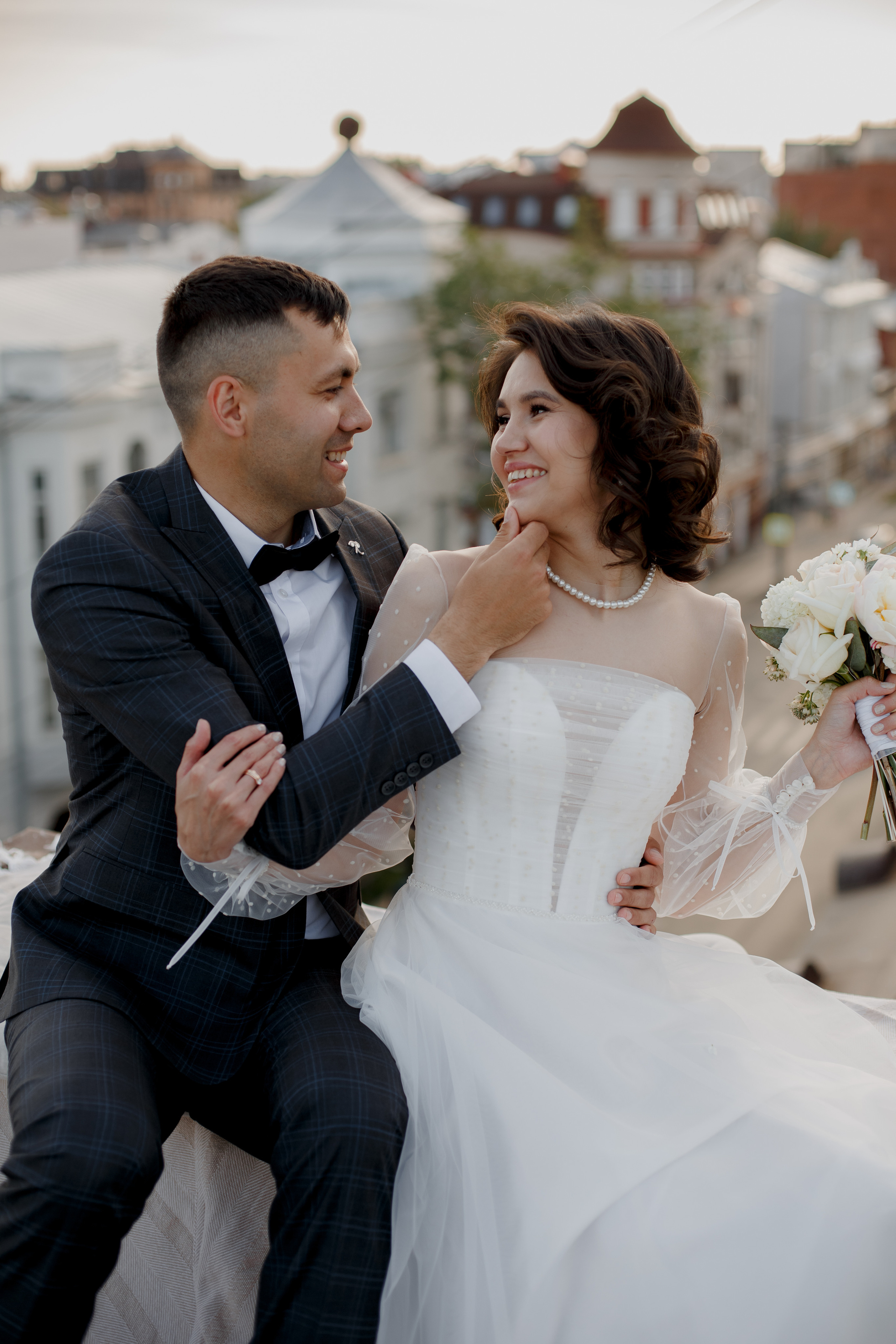 Свадебная фотосессия в городе. Свадебный фотограф в Самаре Катерина Мостовая