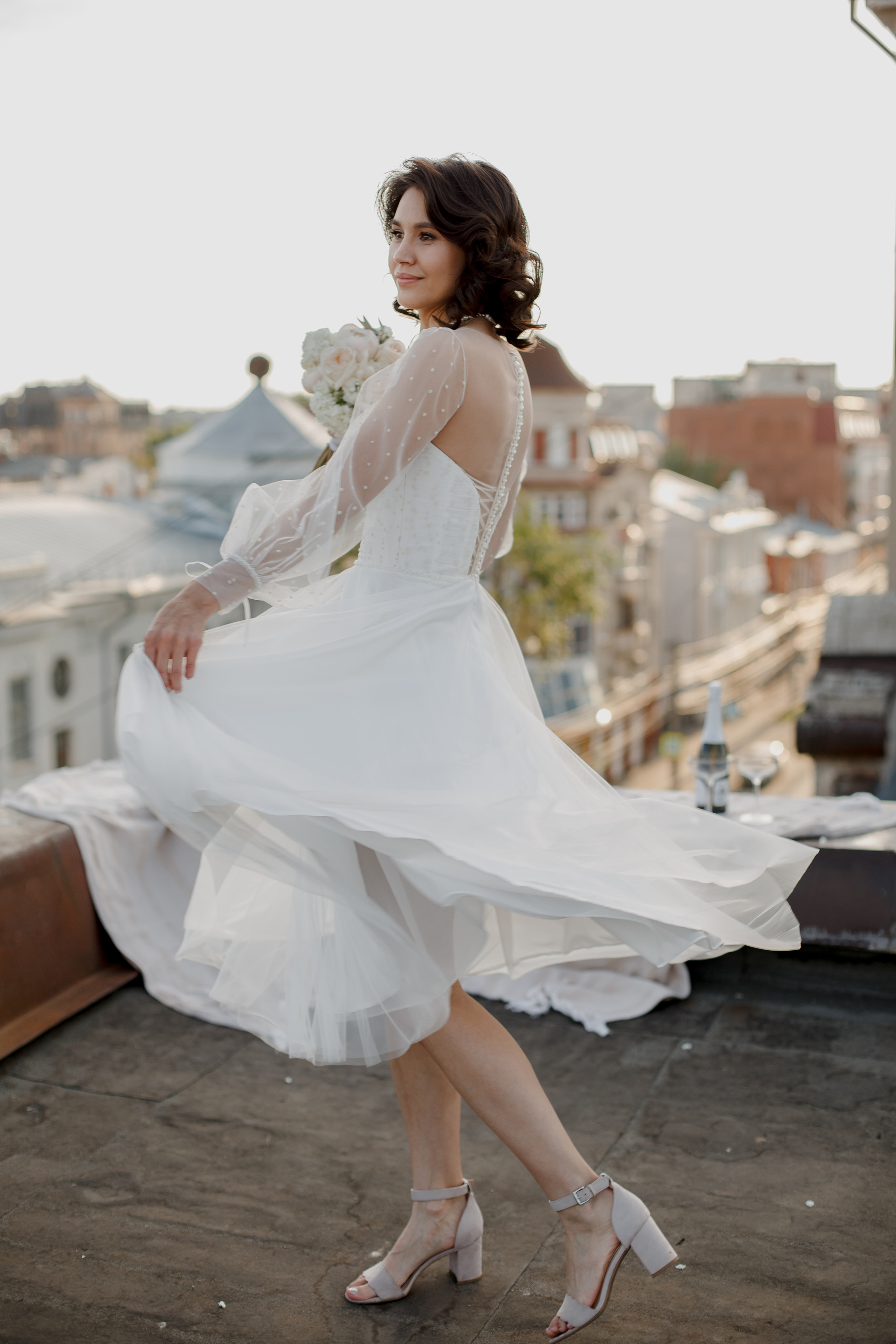 Свадебная фотосессия в городе. Свадебный фотограф в Самаре Катерина Мостовая