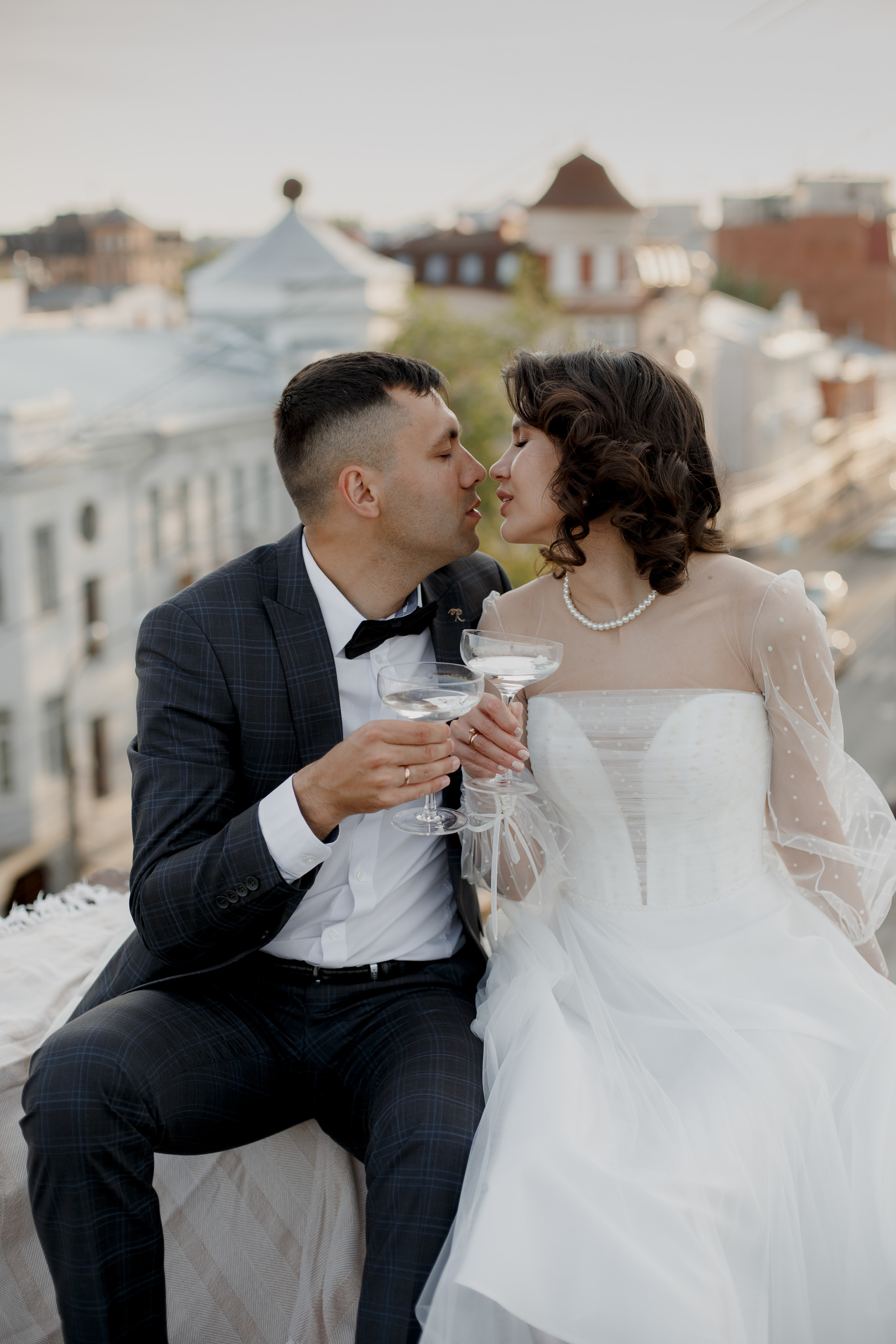 Свадебная фотосессия в городе. Свадебный фотограф в Самаре Катерина Мостовая