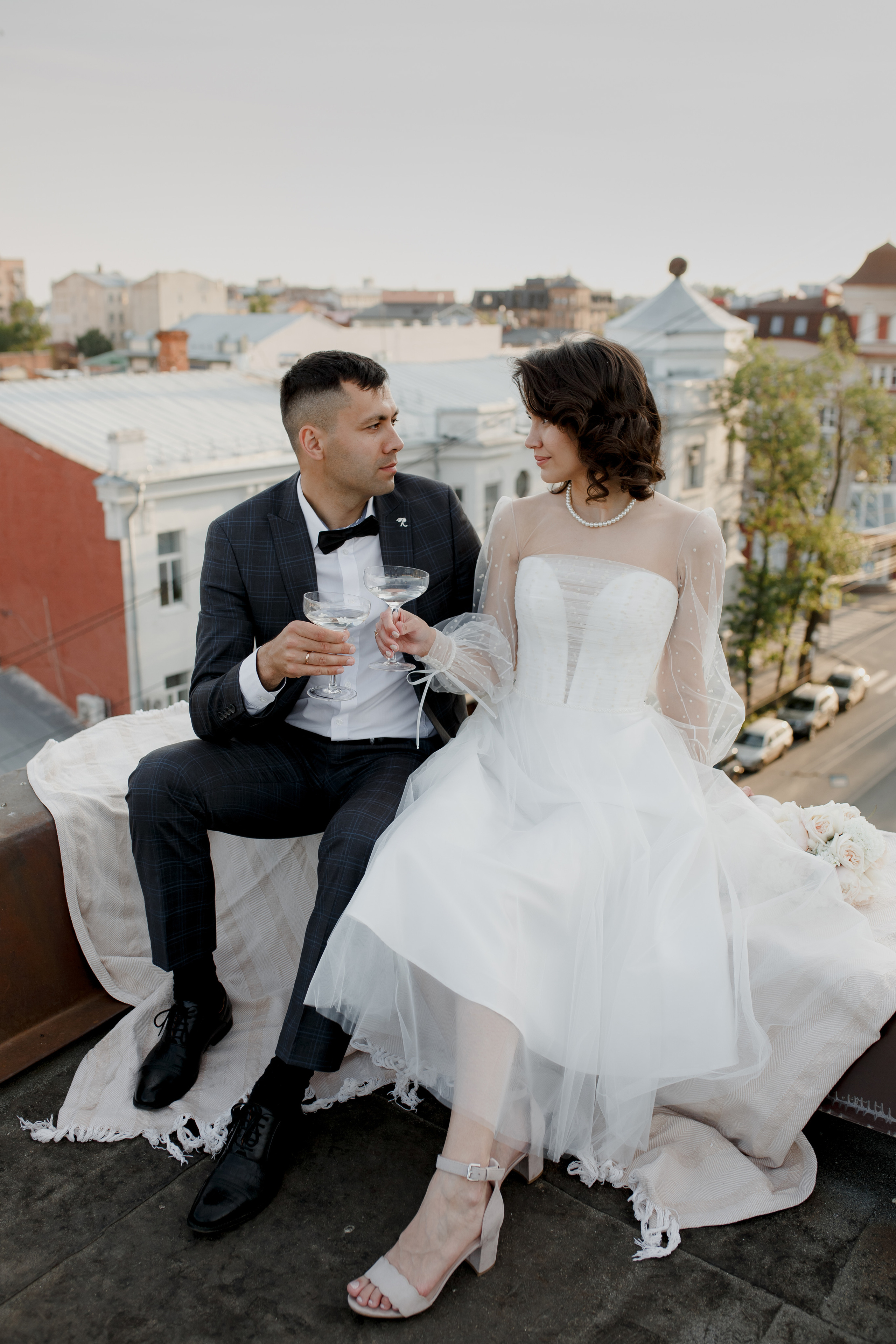 Свадебная фотосессия в городе. Свадебный фотограф в Самаре Катерина Мостовая