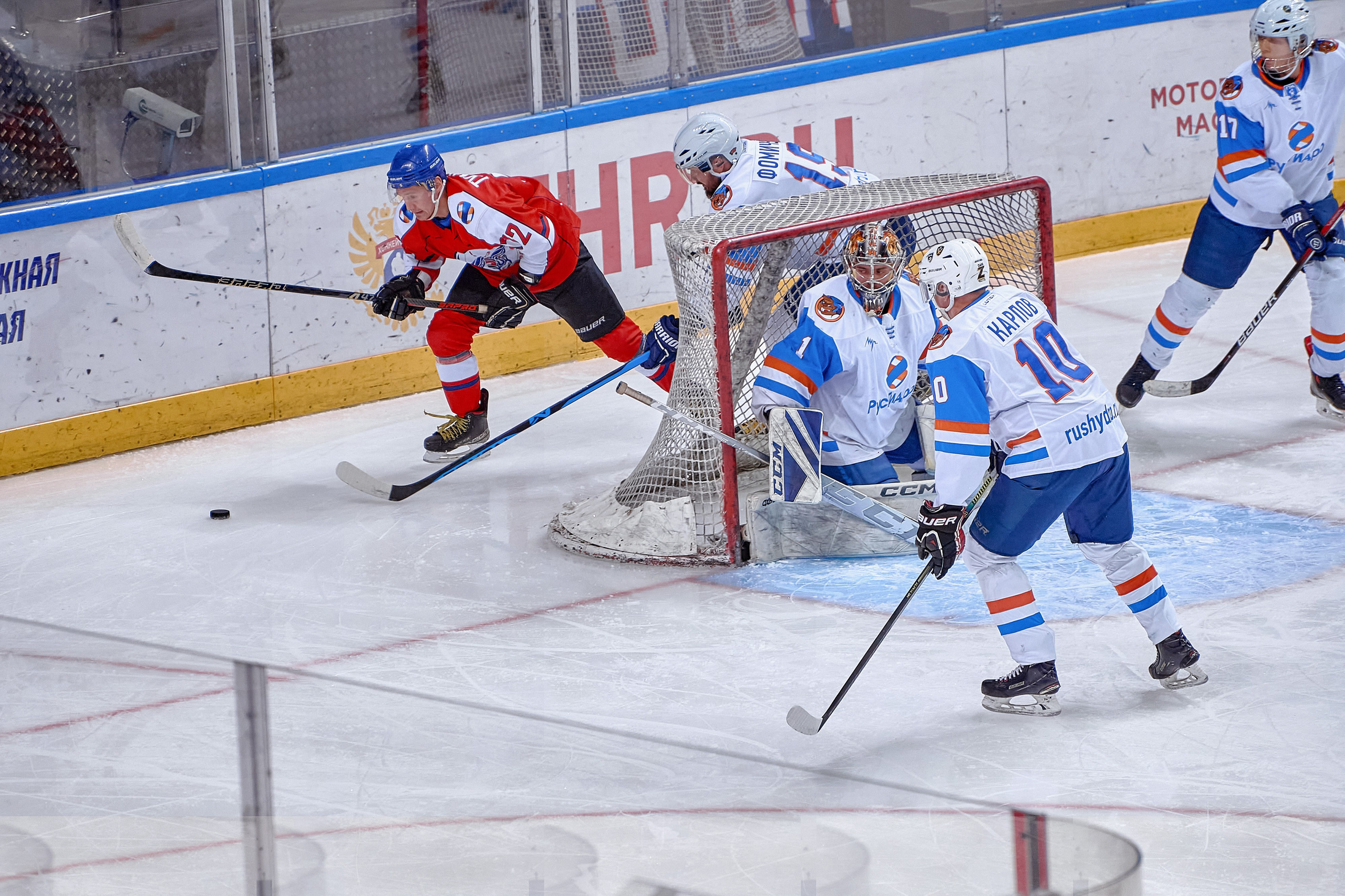 Платинум Арена — Хоккей — РусГидро. Фотограф Яковлев Роман — Красноярск