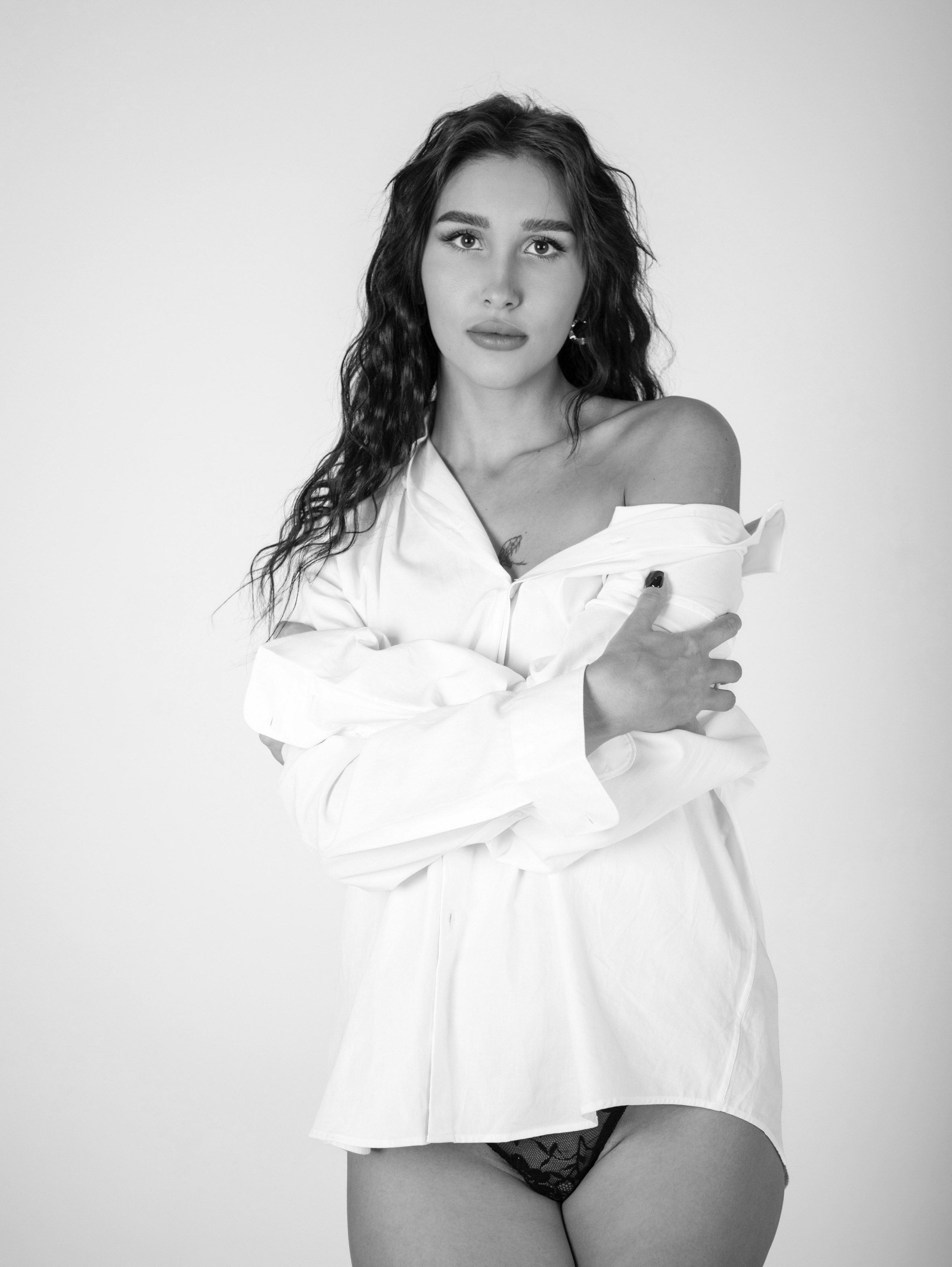 На циклораме. Свадебный и семейный фотограф в Москве Мила Широких