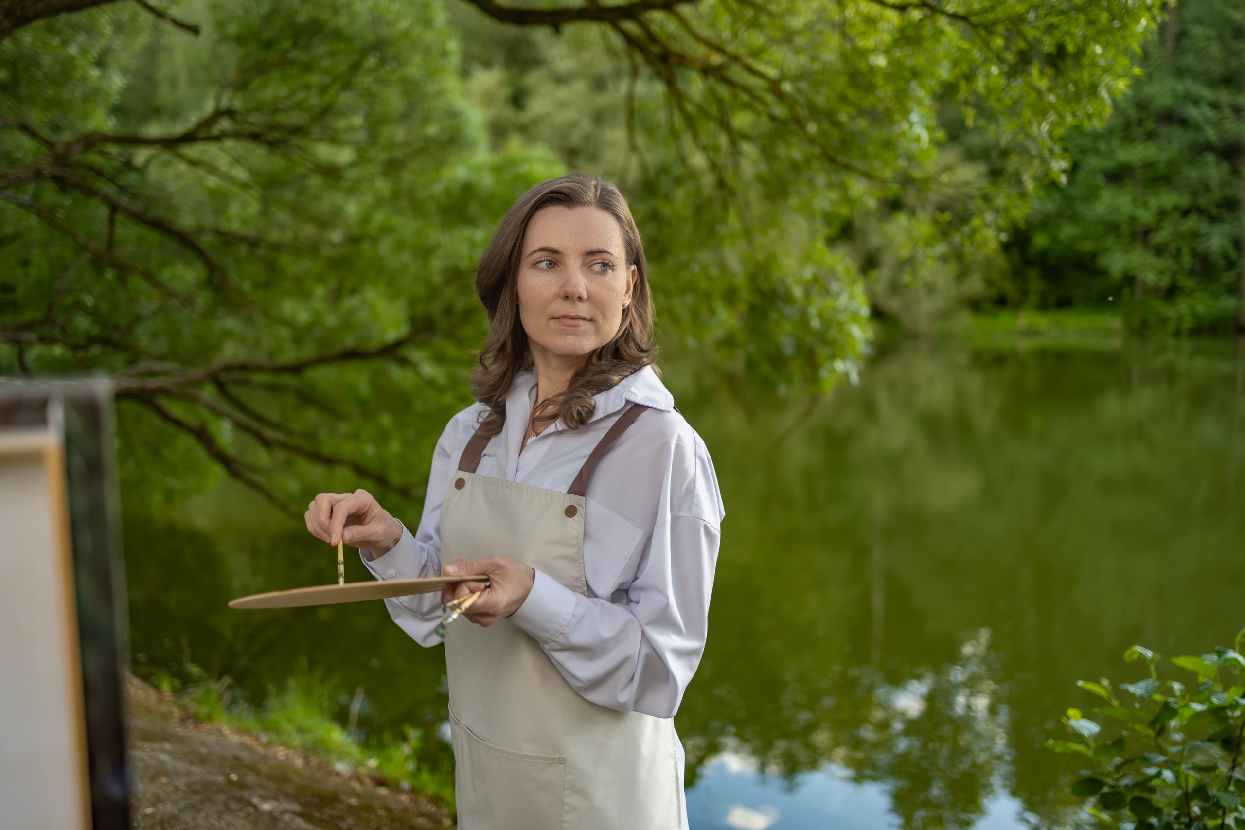 Фотосессия в стиле «Художница». Репортажный, семейный и студийный фотограф в Москве Демин Алексей
