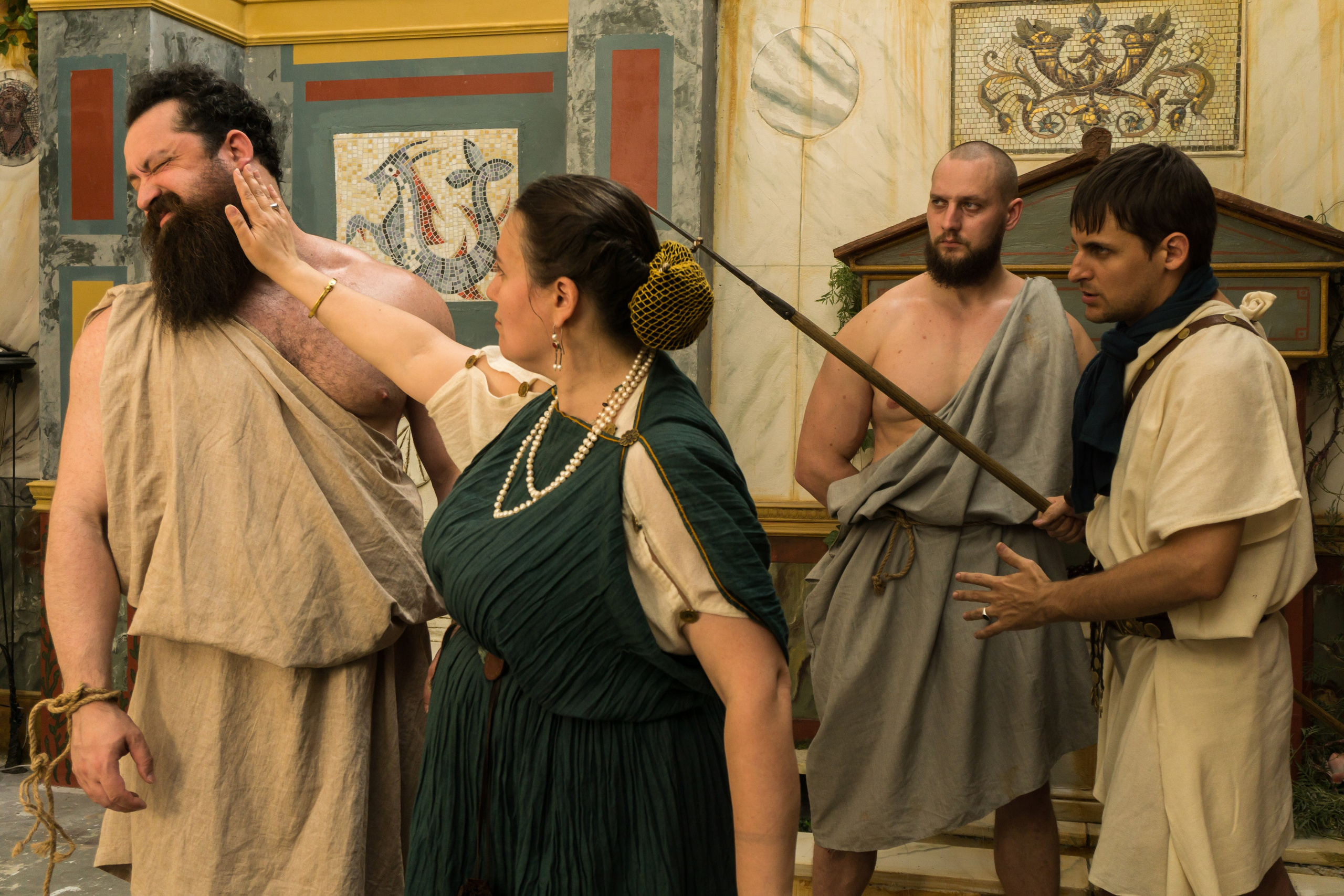 Греческие постановочные кадры. Фотограф