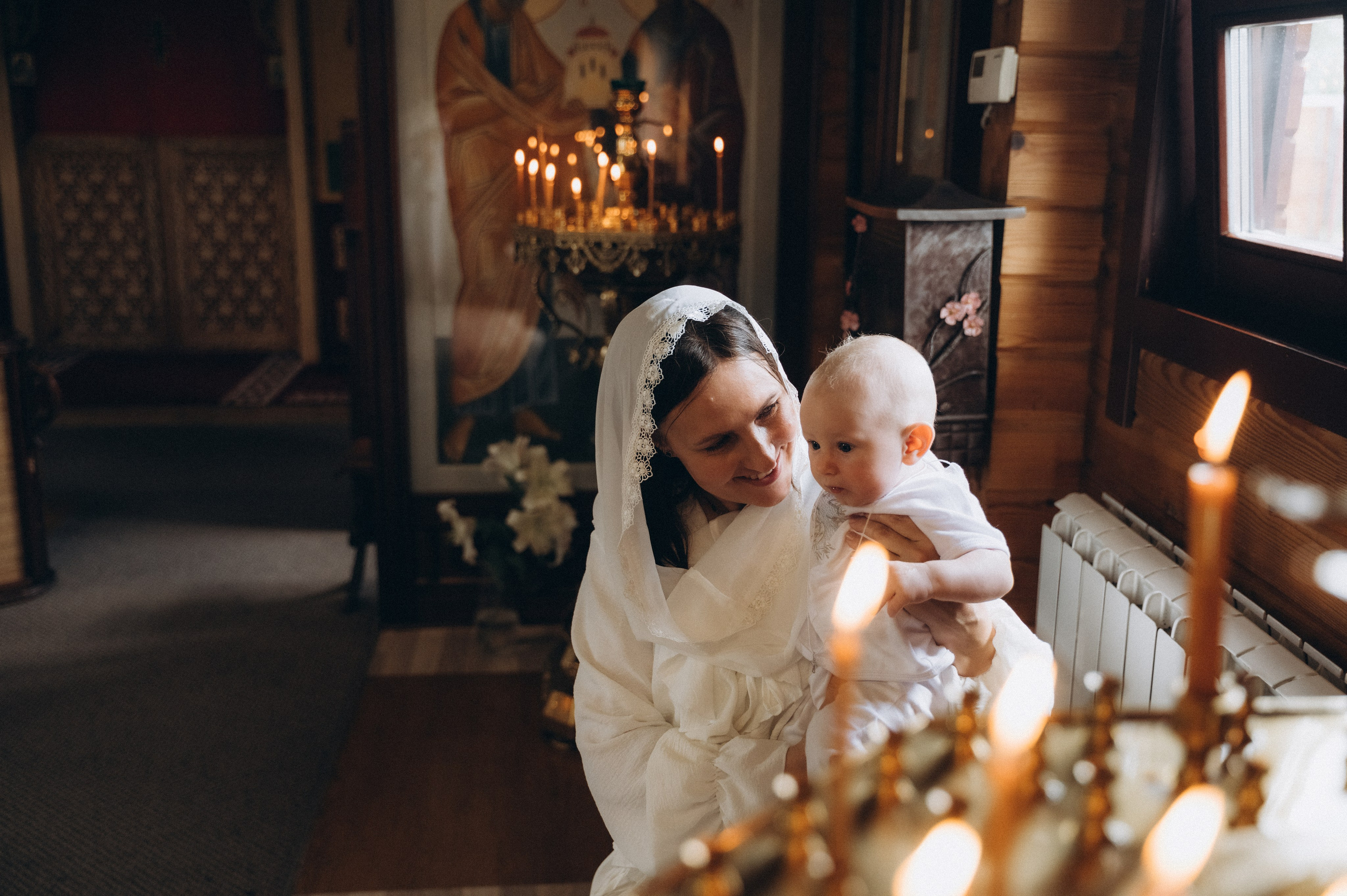 Крещение Марка (ХРАМ СВЯТИТЕЛЯ НИКОЛАЯ ЯПОНСКОГО). Семейный фотограф в Минске Дарья Дреко