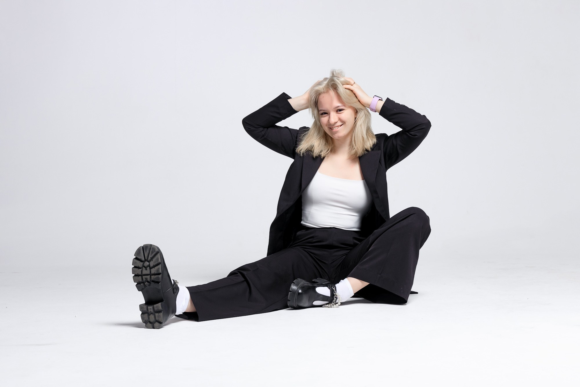 Семейная фотосессия с питомцами в студии. Фотограф в Саратове Ольга Мазлова