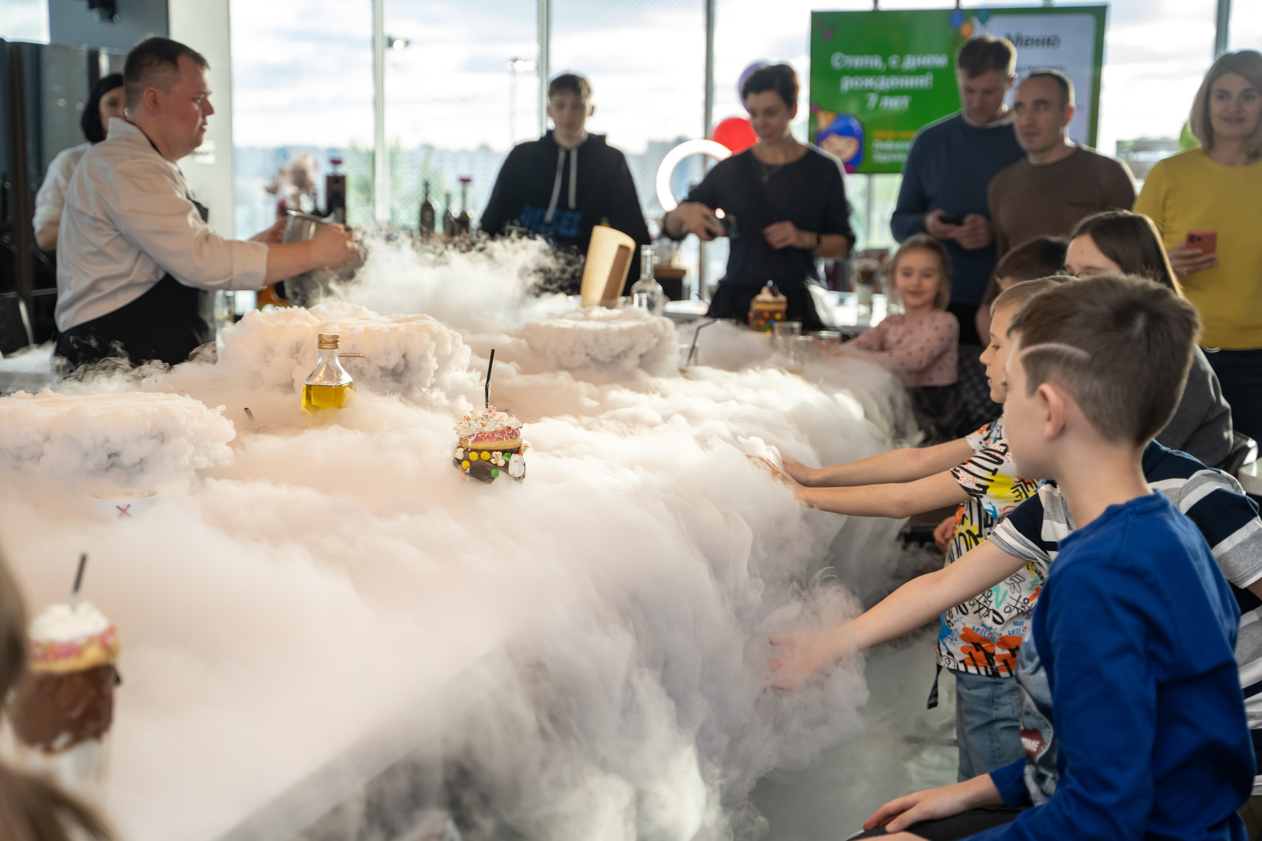 День Рождения в кулинарной студии. Фотограф в Одинцово, Москве