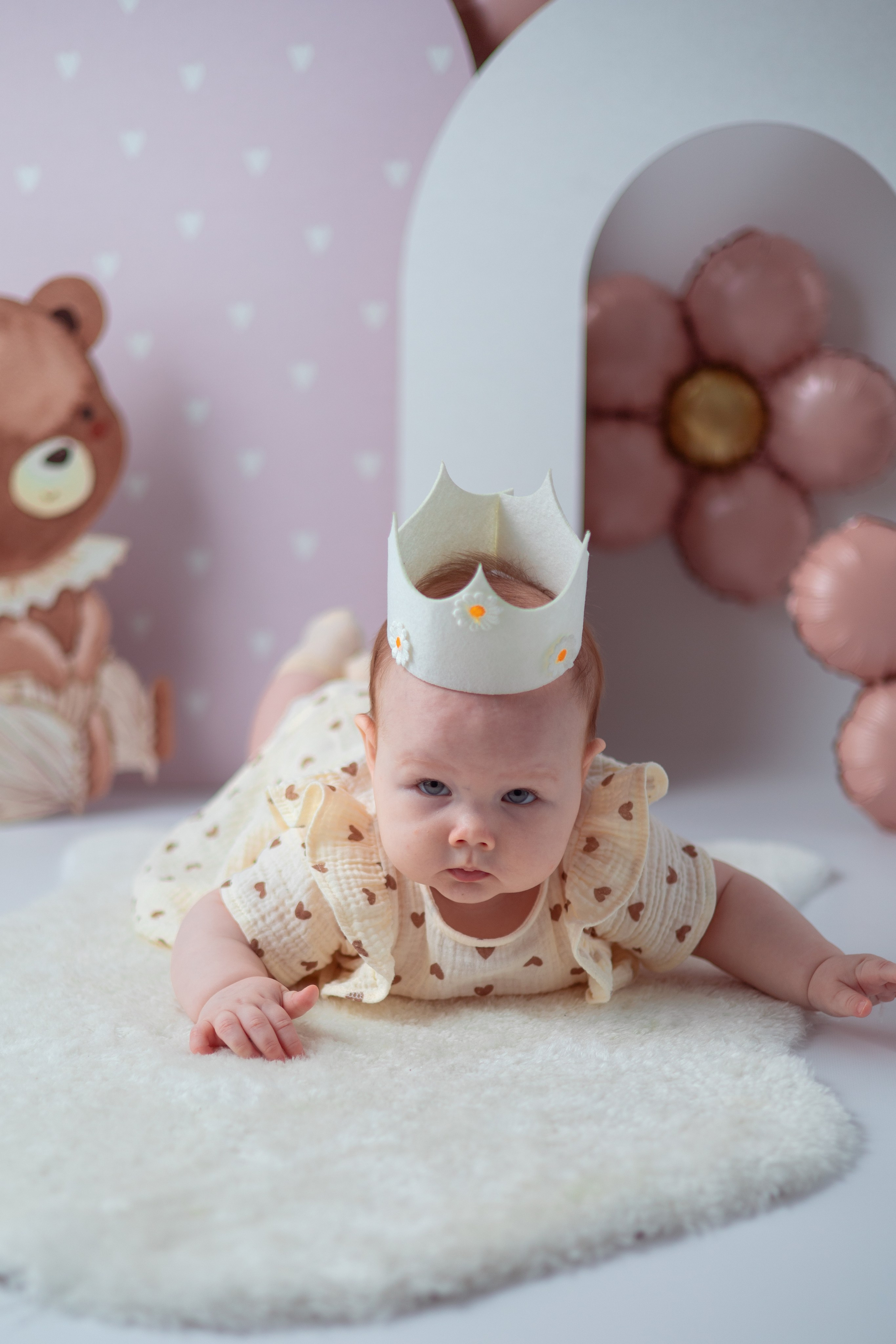 Ирине полгодика. Семейный и детский фотограф в Михайловке Татьяна Лестьева