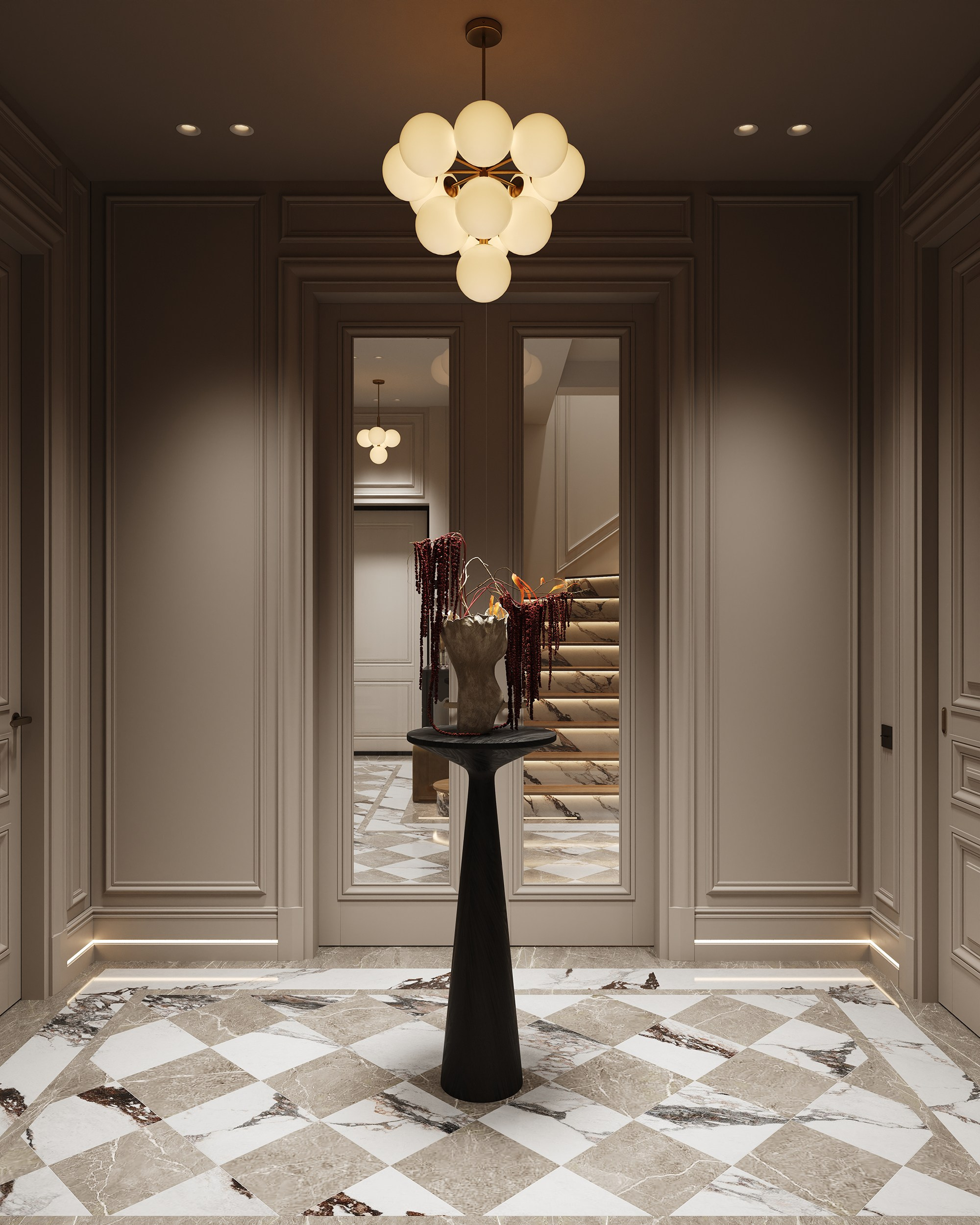 Прихожая «Минина». 3D визуализация интерьера Надежда Соколова