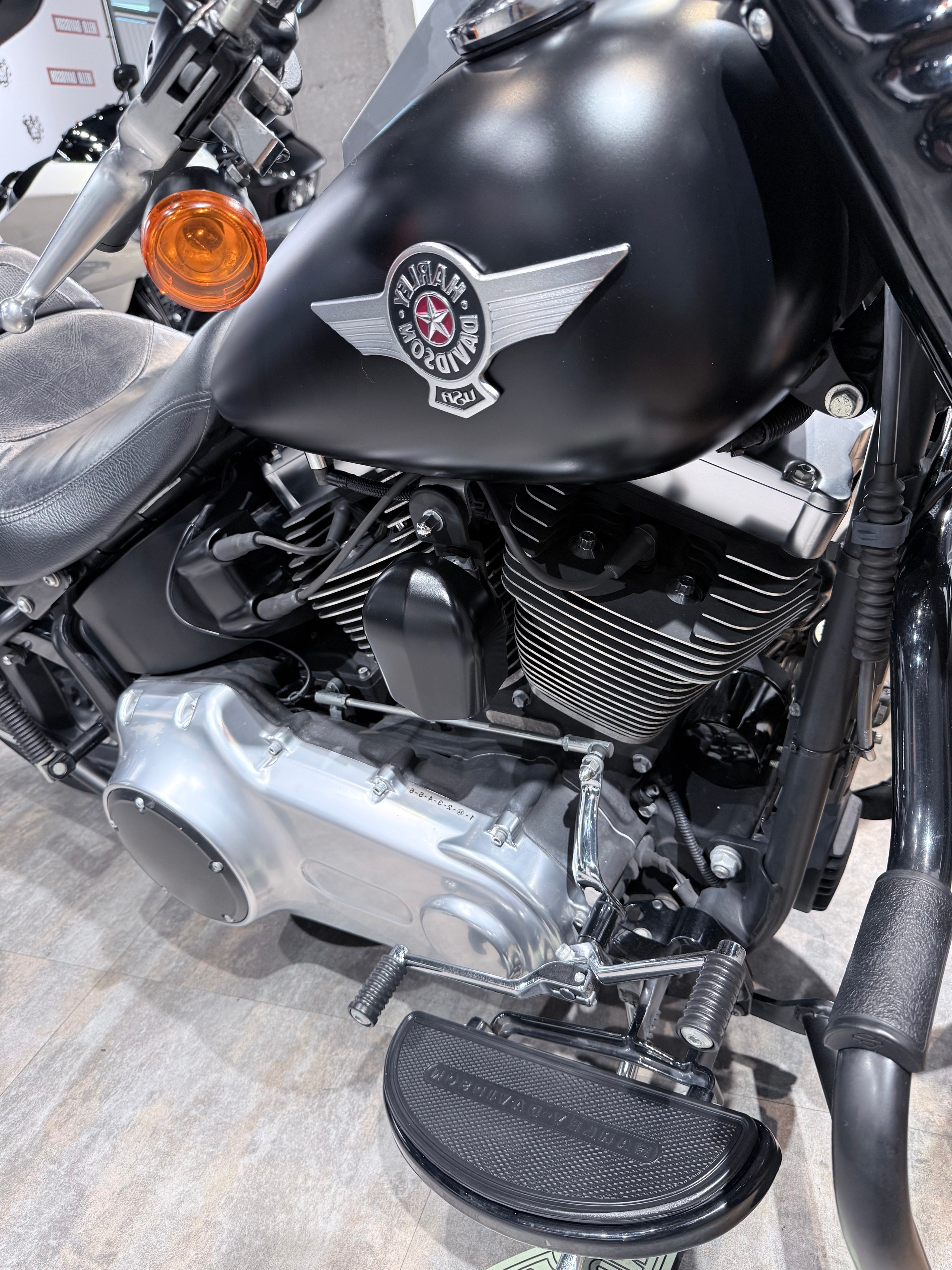 2014 Fat Boy Black Matt ABS. Hello Davidson, Москва. Только хорошие мотоциклы…