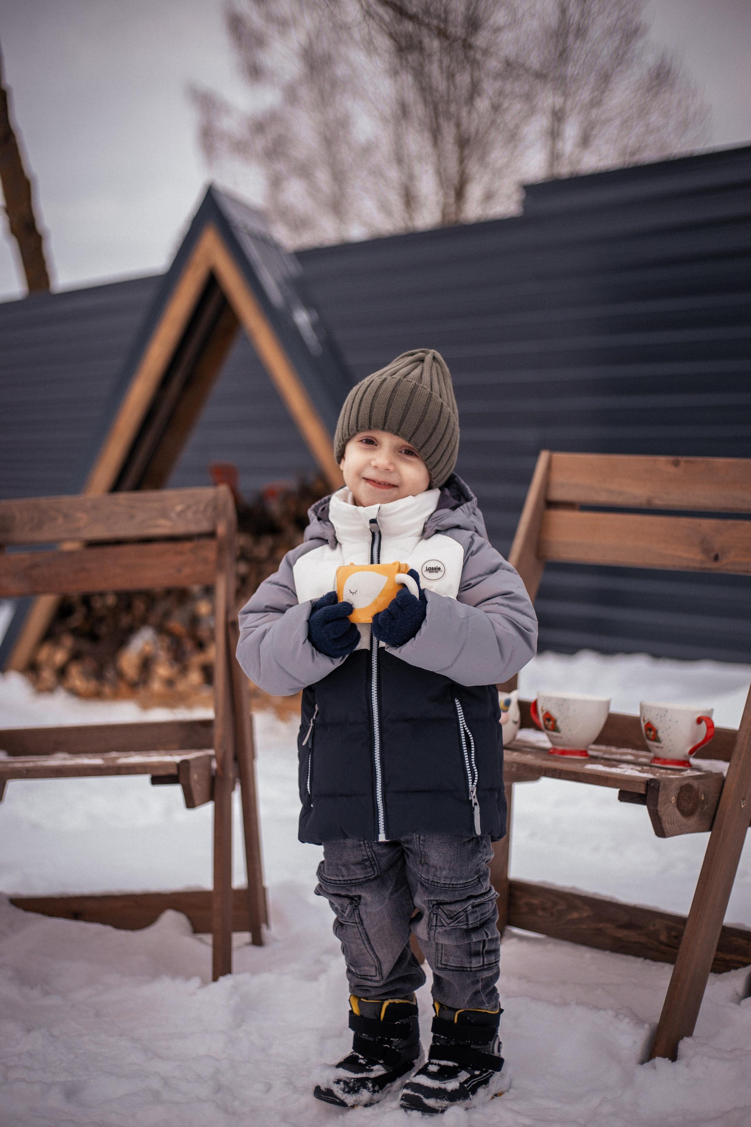 Мария с семьёй