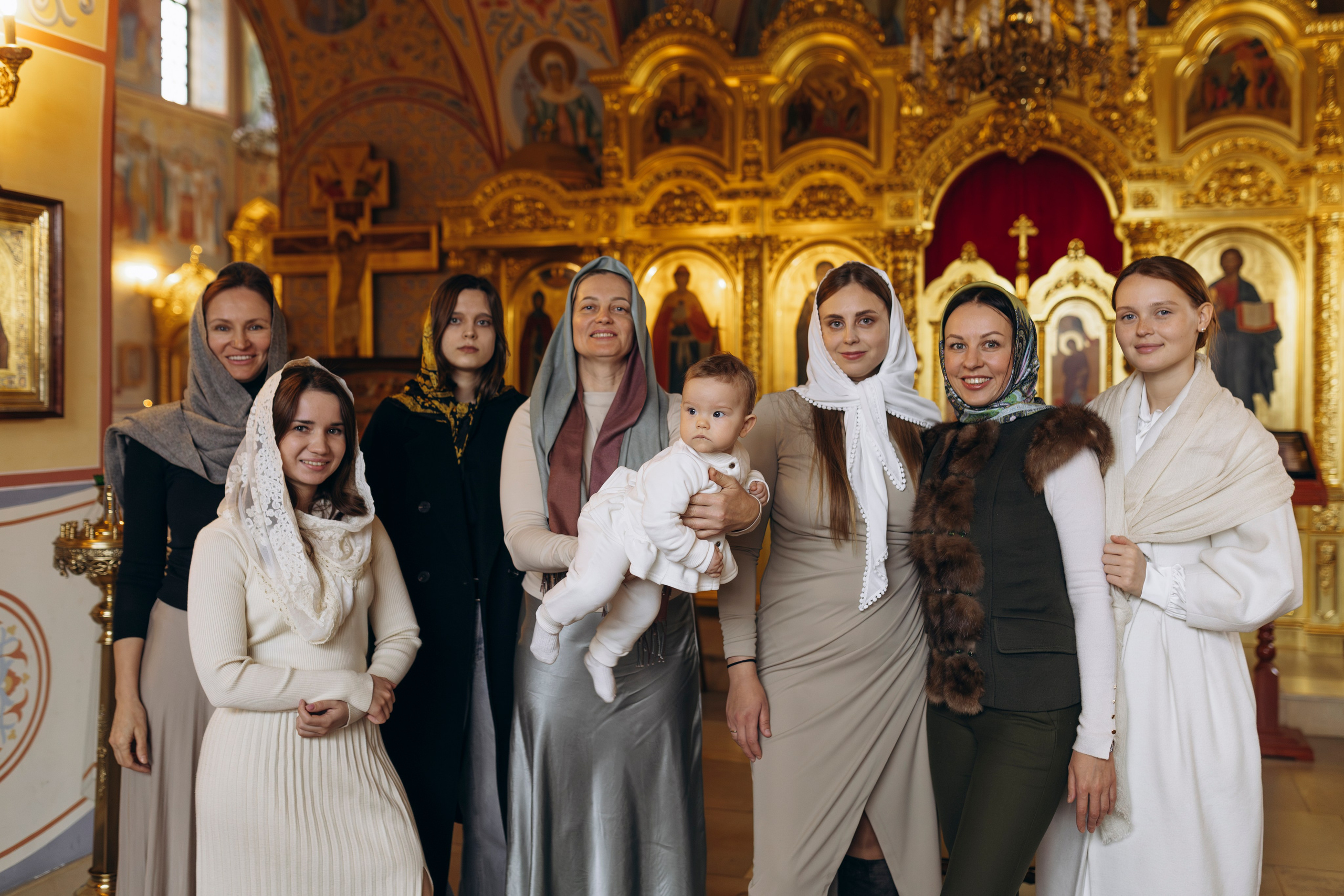 Крестины Софьи. Фотограф Людмила Оюн