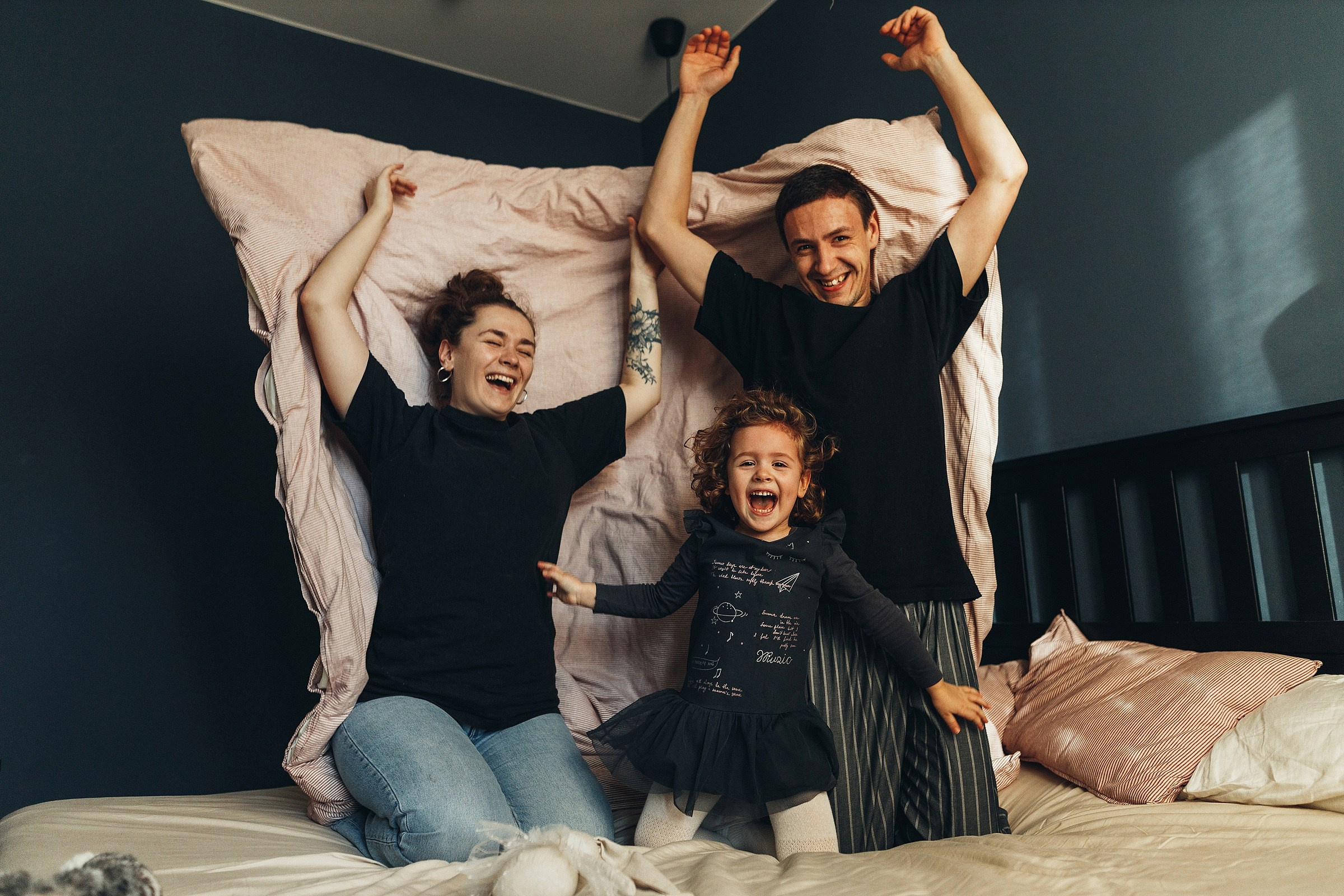 Катя, Юра, Агата. Фотограф Людмила Оюн