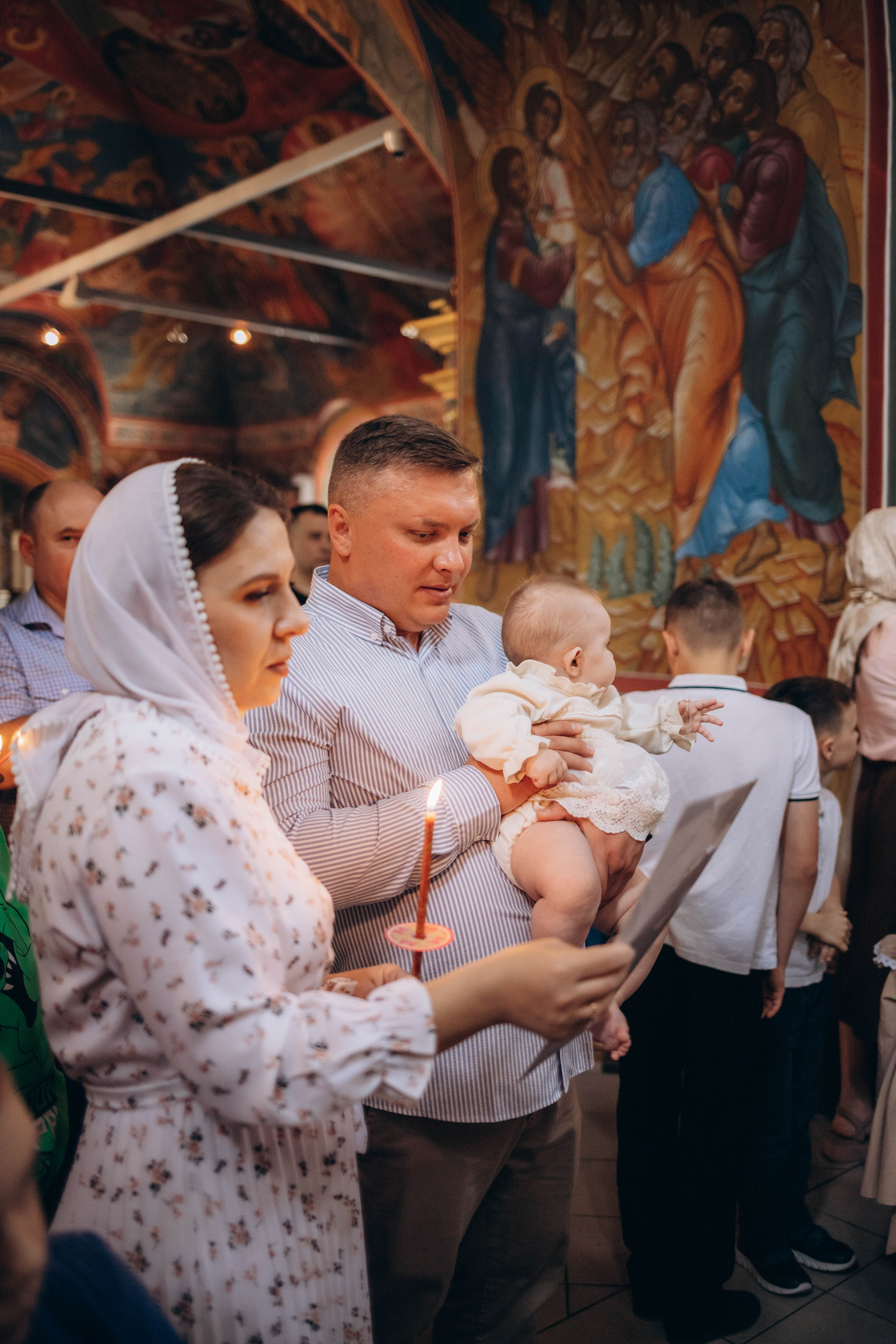 Крещение Ариши. Семейный и детский фотограф в Москве Александра Нараевская