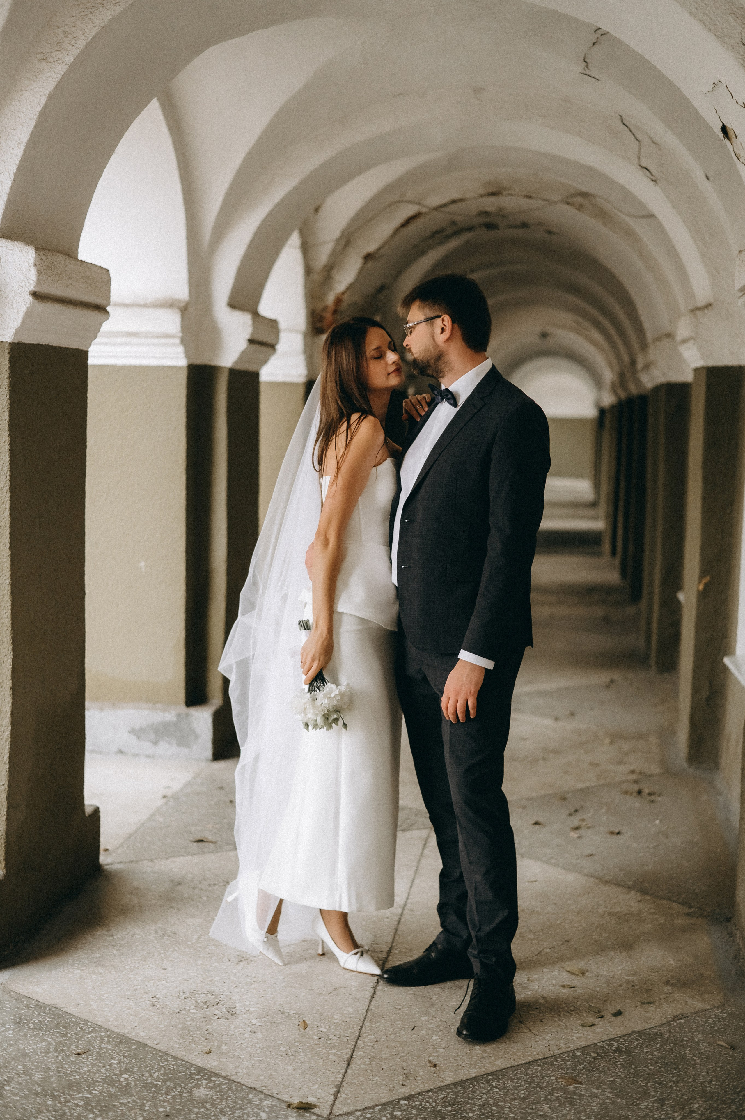 Дарья и Дмитрий — ноябрьская история. Фотограф Мария Стрелкова