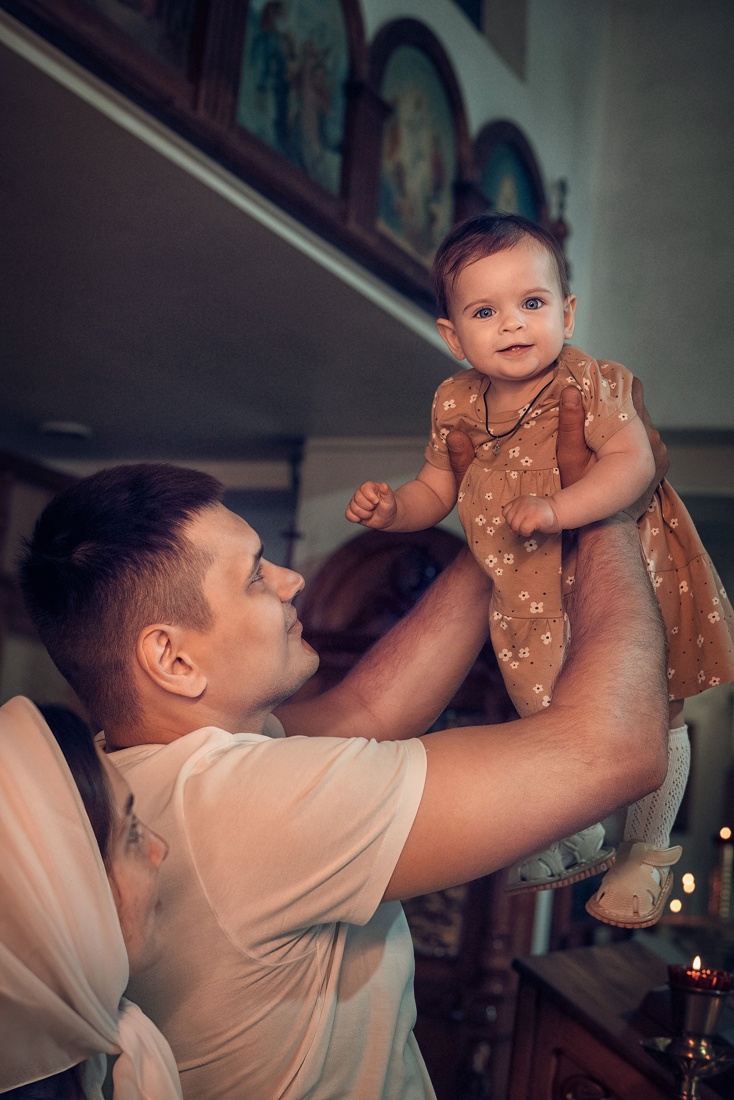 Фото крещения в Красноярске. Фотографы крещения/венчания  Красноярск Татьяна и Вячеслав Переваловы