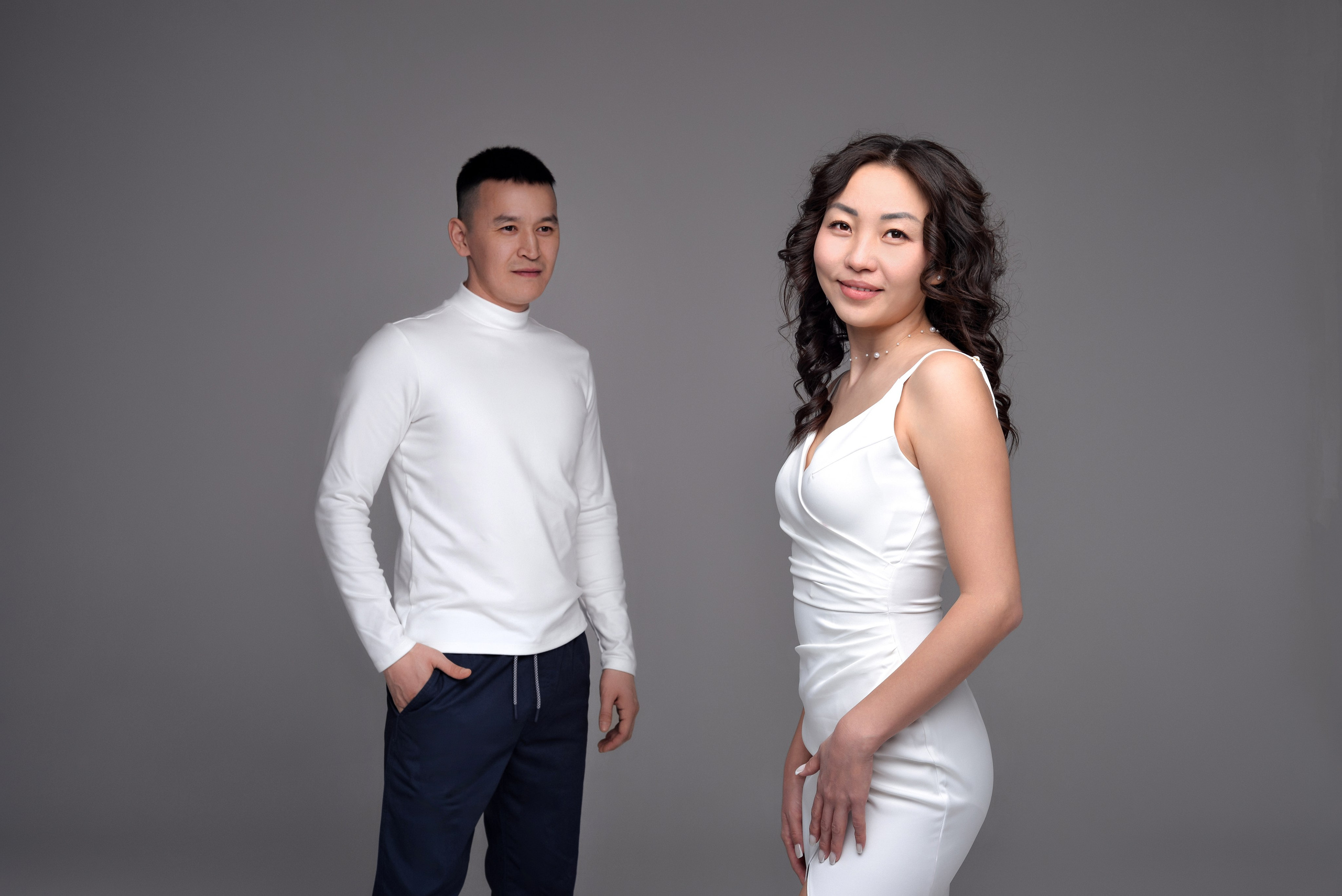 Оля и Чаян в студии. Семейный и свадебный фотограф Галина Абакумова, фотосессии в Белгороде