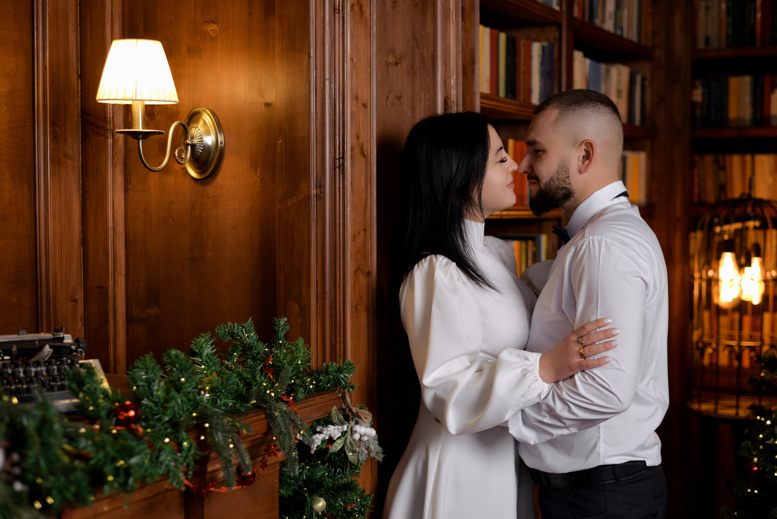 Настя и Сережа свадебная в студии. Семейный и свадебный фотограф Галина Абакумова, фотосессии в Белгороде