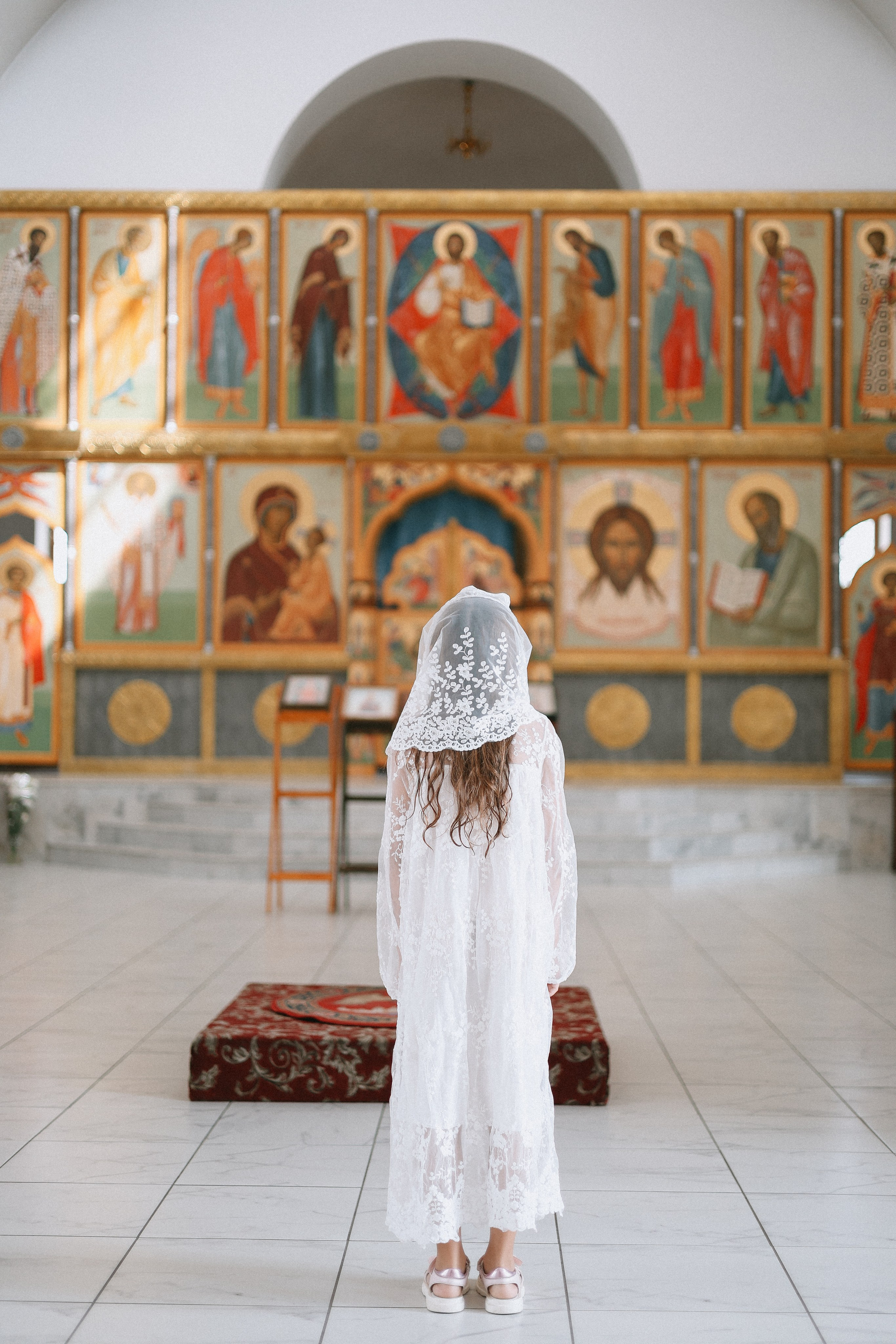 Крещение. Фотограф Елизавета Наумова