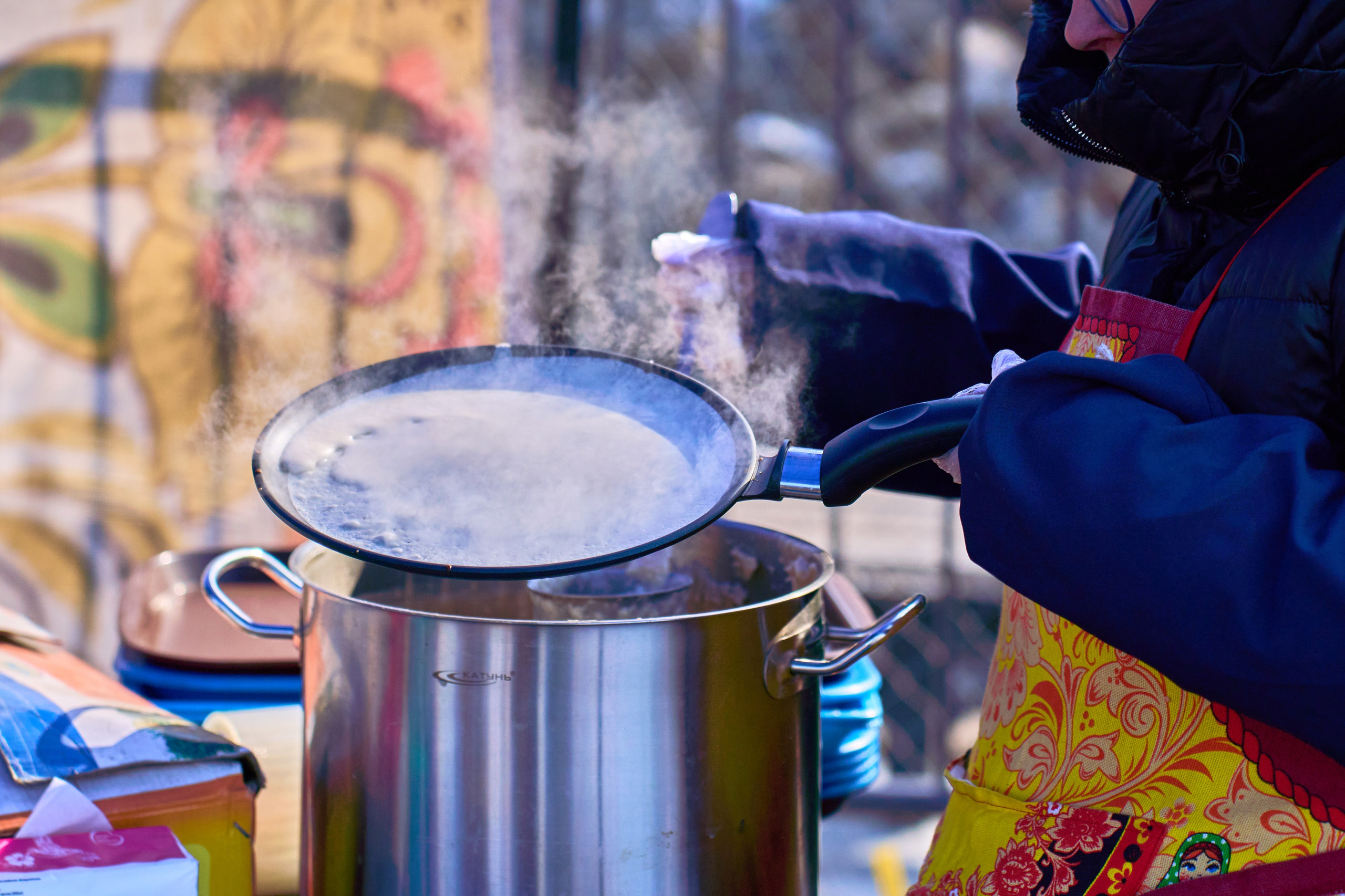 Масленица. Фотограф во Владивостоке