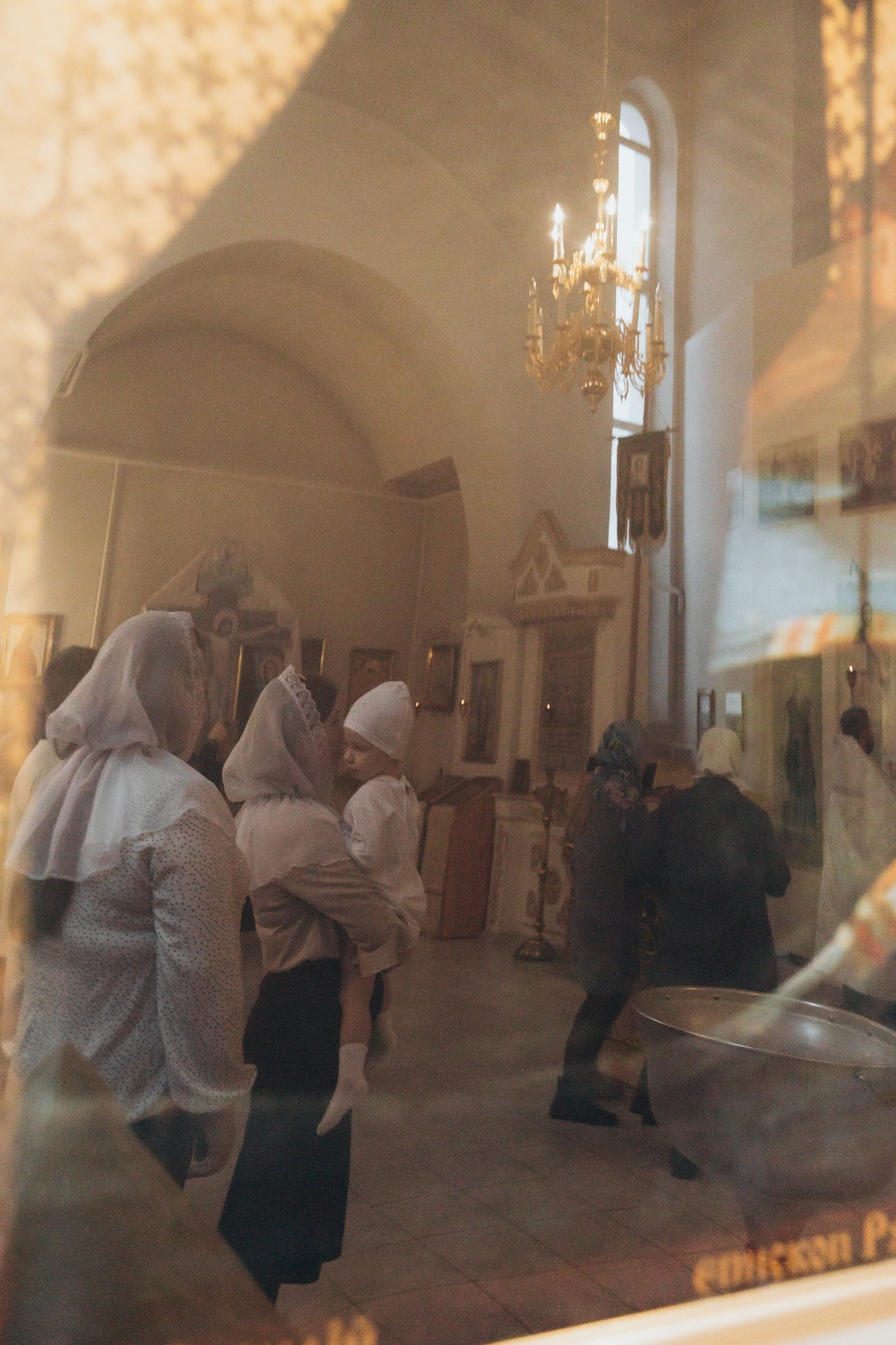 Крещение Веры. Фотограф на крещение в Рязани. Семейный фотограф