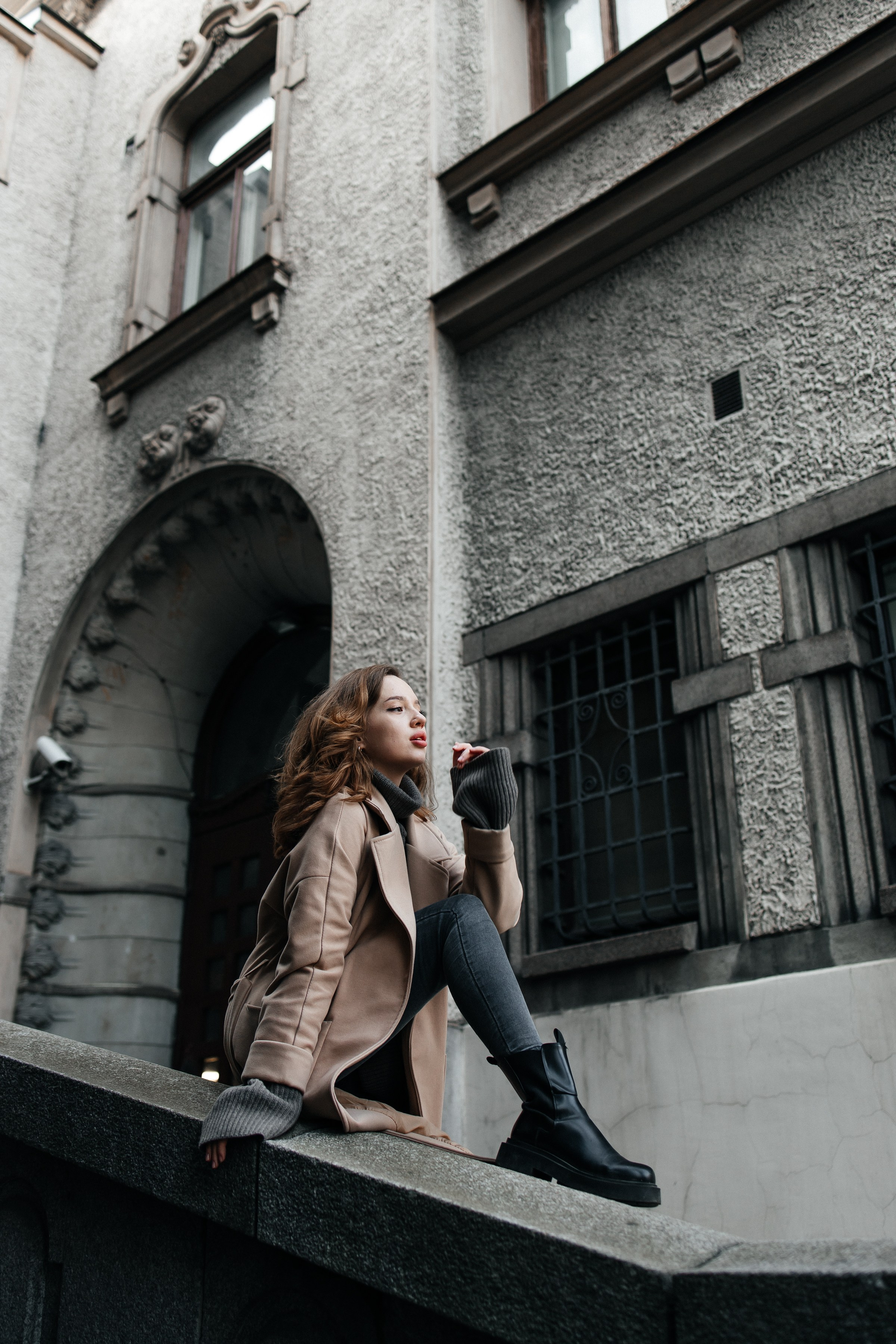 Аня/старый город. Фотограф в Выборге и Санкт-Петербурге Маша Гуляева