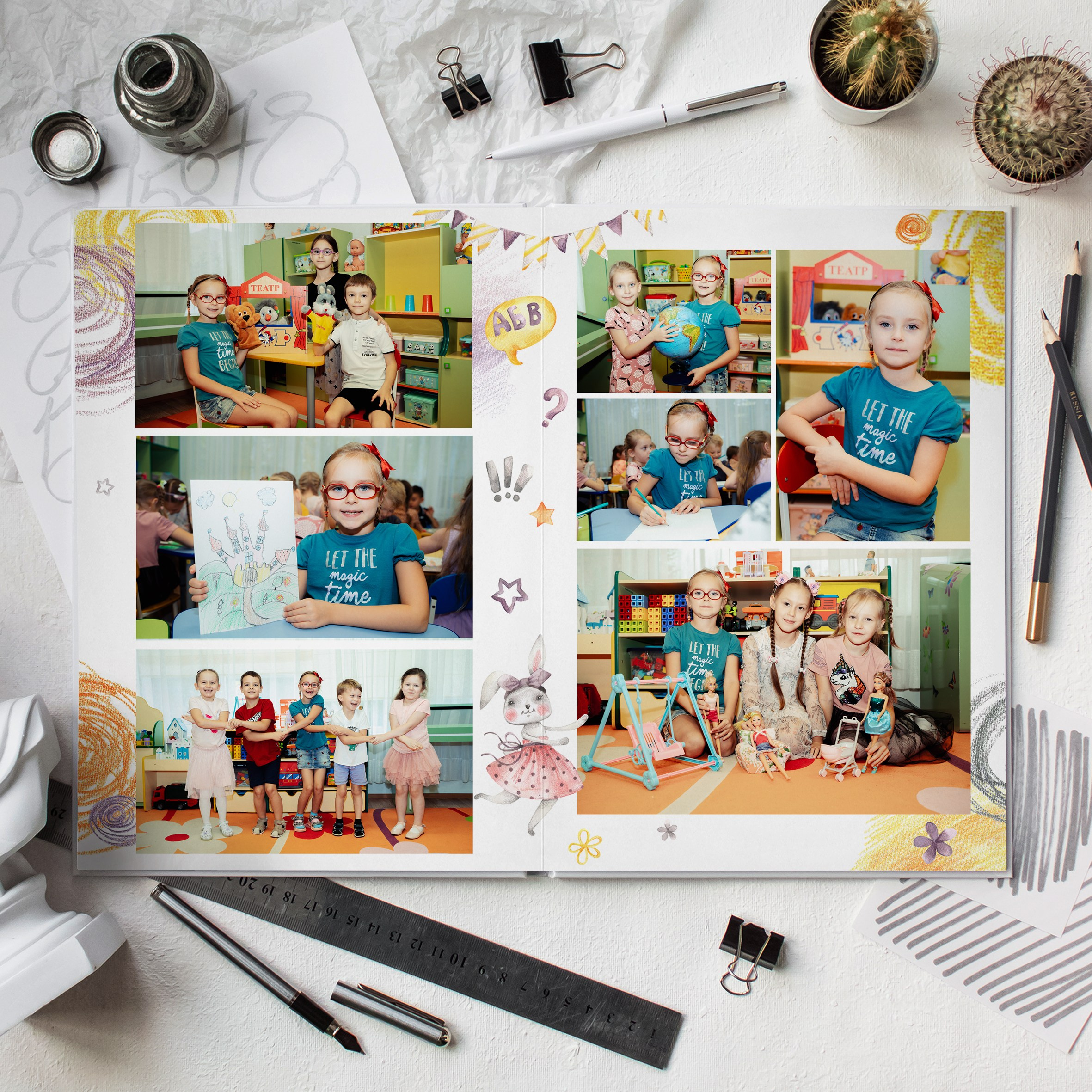 Выпускные альбомы. Детский сад. Фотограф Ольга Шупель