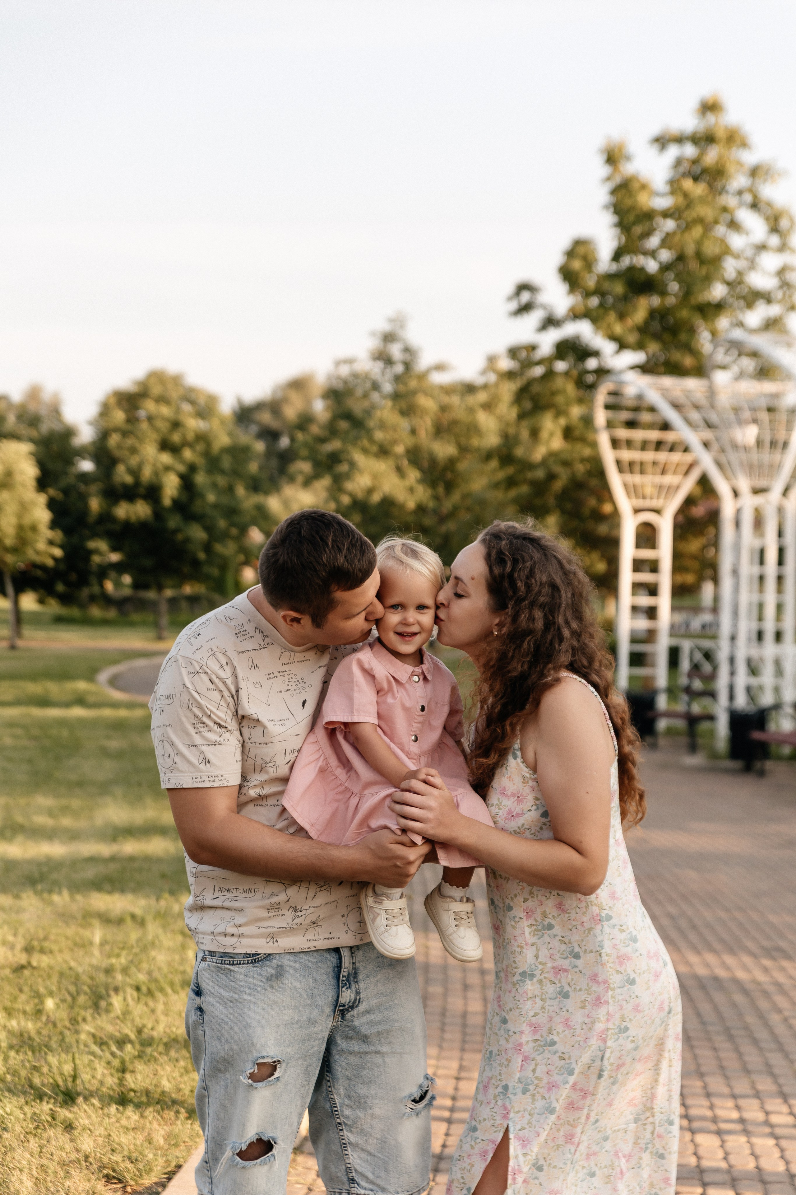 Ксения, Дмитрий и Стефания. Семейный фотограф Минск Усова Ольга