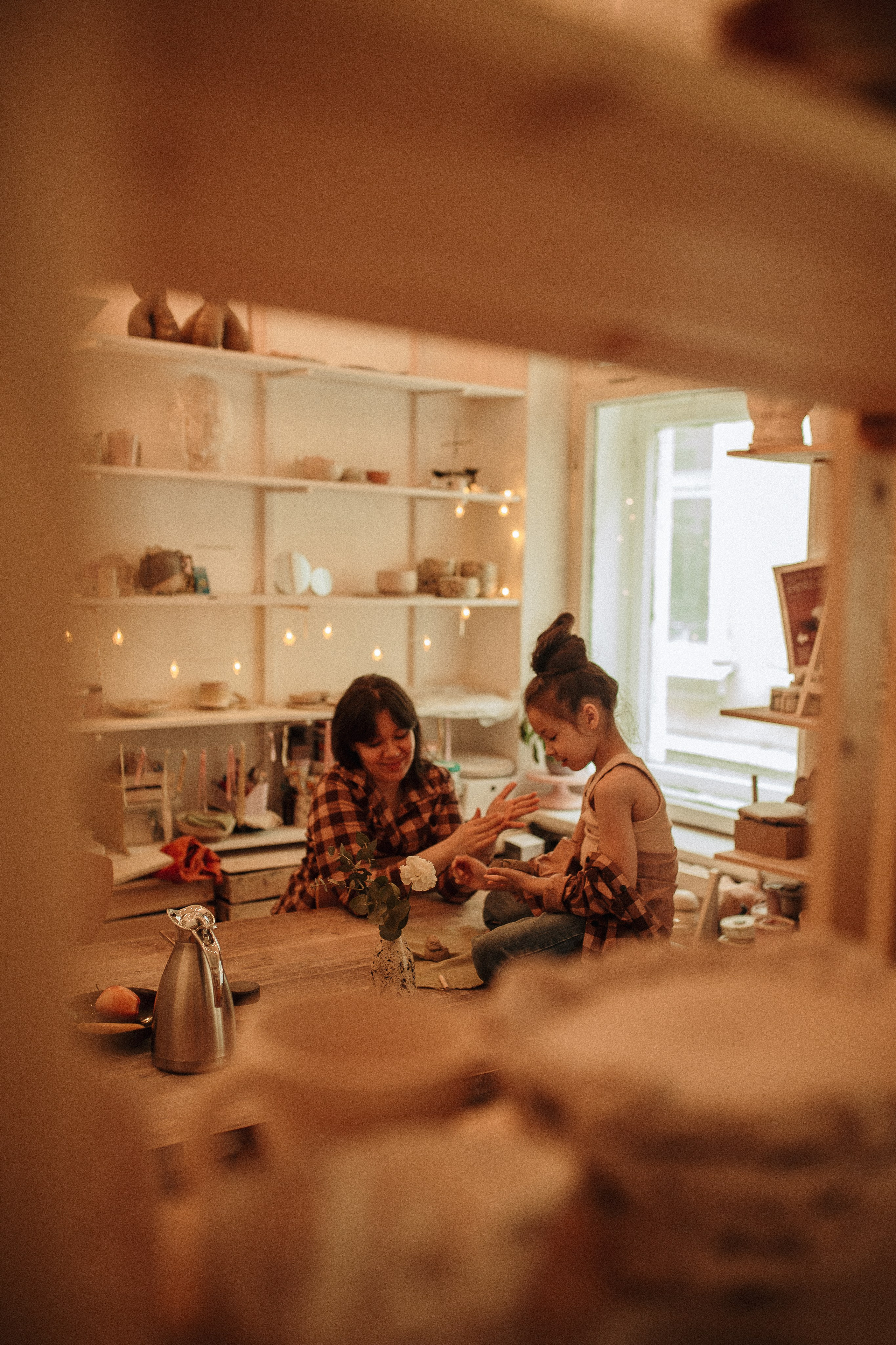 Дина & София гончарная. Семейный и Свадебный фотограф в Санкт-Петербурге Плохая Екатерина