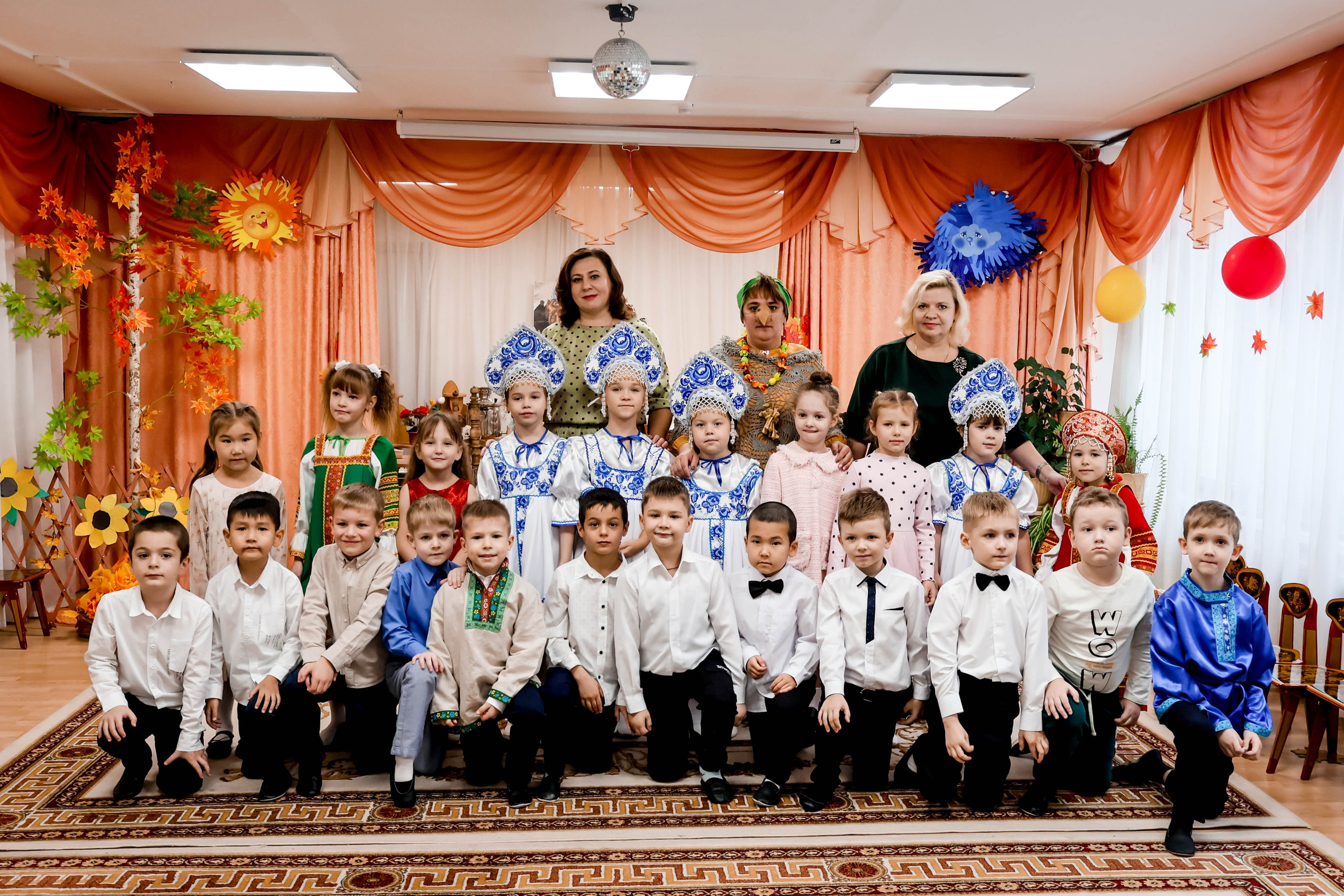 Осенний утренник гр. «Малинка». Виктория Шишкова свадебный фотограф Москва и МО (Балашиха, Щелково)