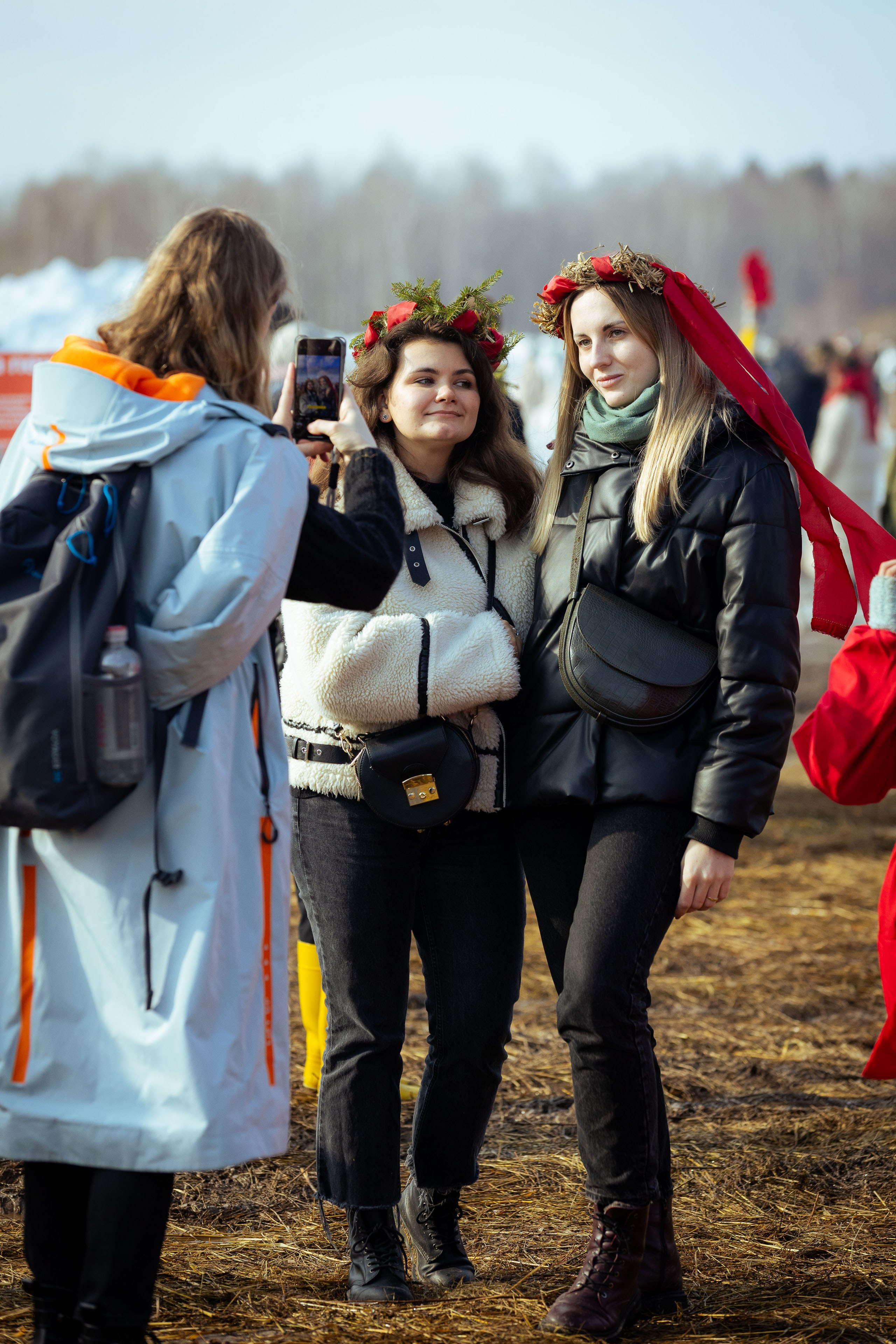 Масленица в Никола-Ленивце, весна 2024 г. Фотограф Виноградов Константин