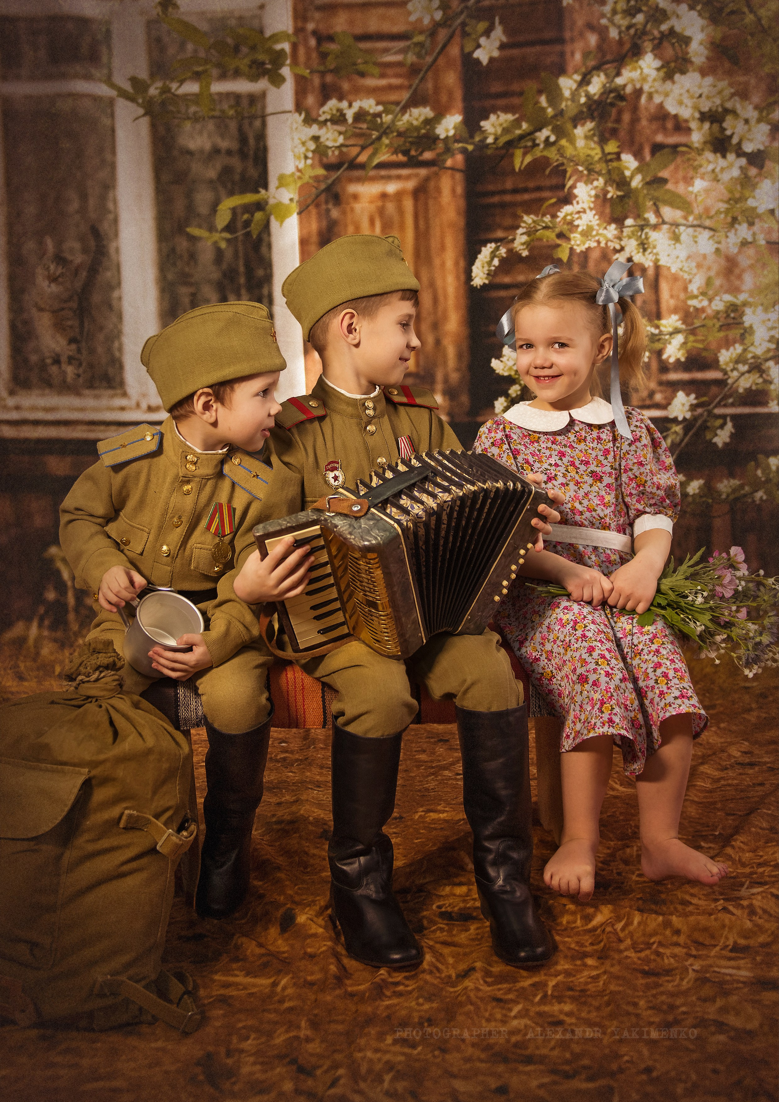 В шесть часов после войны. Лучший детский и портретный фотограф в Новосибирске Александр Якименко/ Детский, Портретный фотограф, обучение фотографии