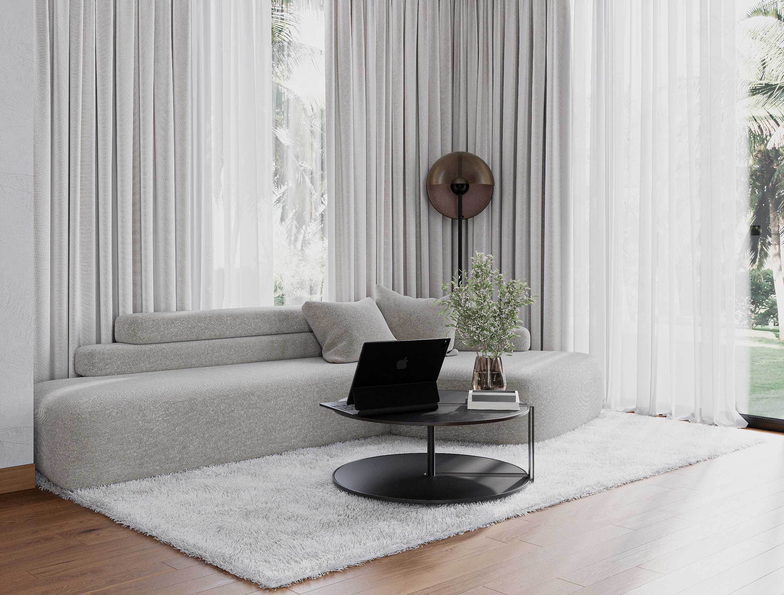 Вилла / Мастер-спальня. Kindhard-design