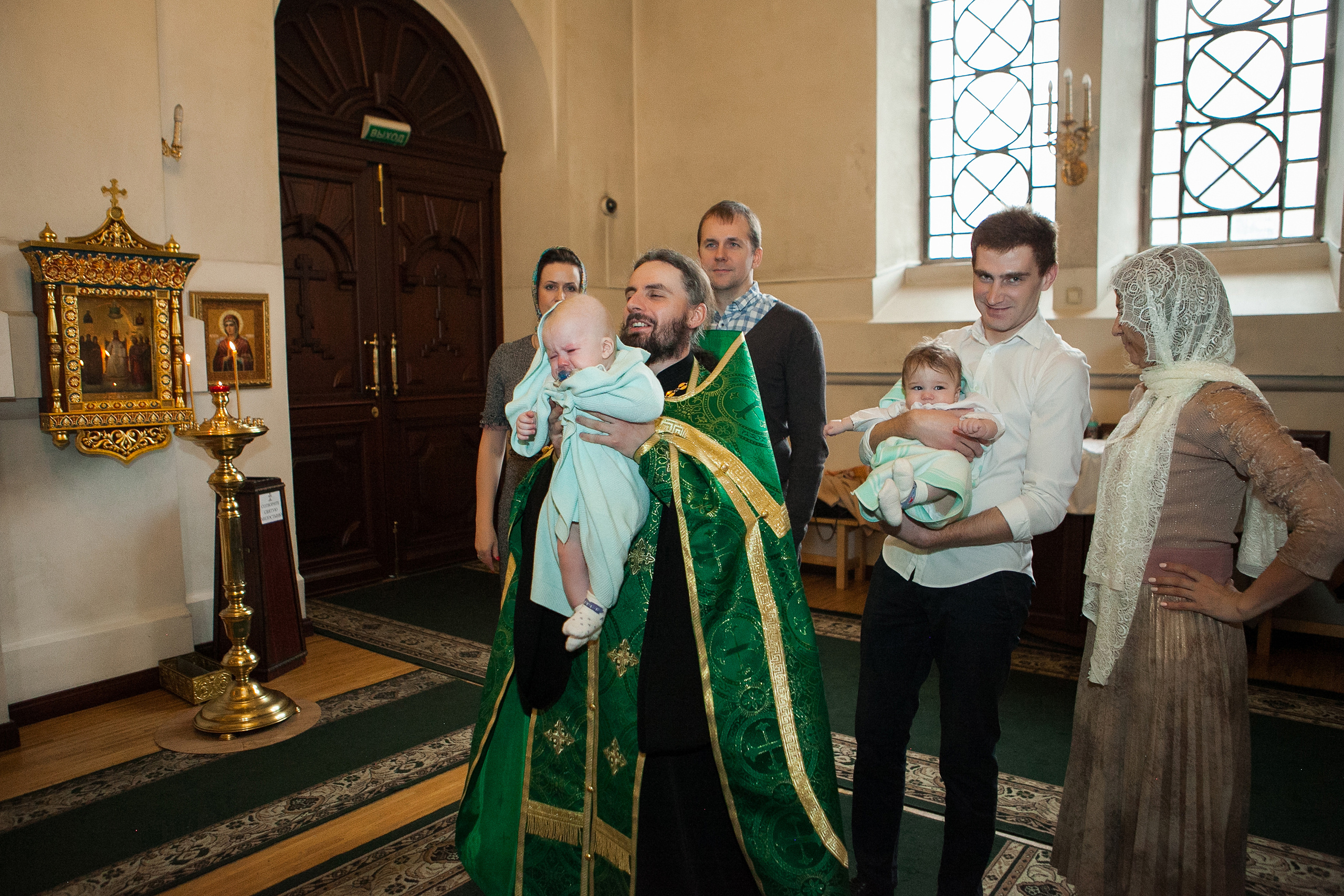 Крестины близнецов. Профессиональный фотограф в Краснодаре Татьяна Корченкина