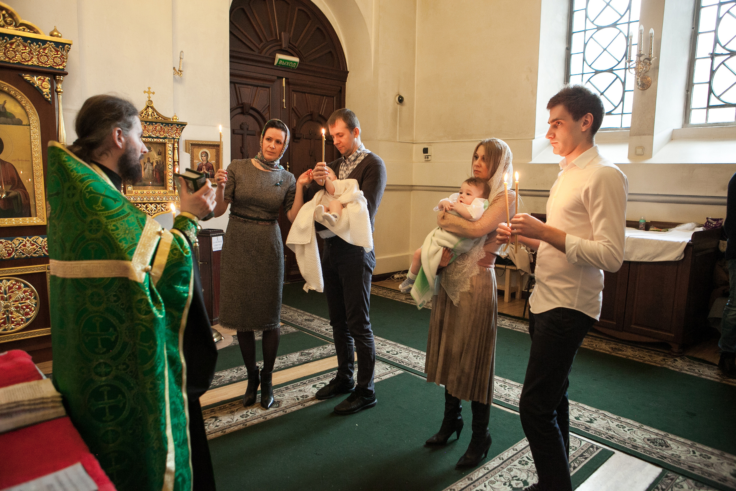 Крестины близнецов. Профессиональный фотограф в Краснодаре Татьяна Корченкина