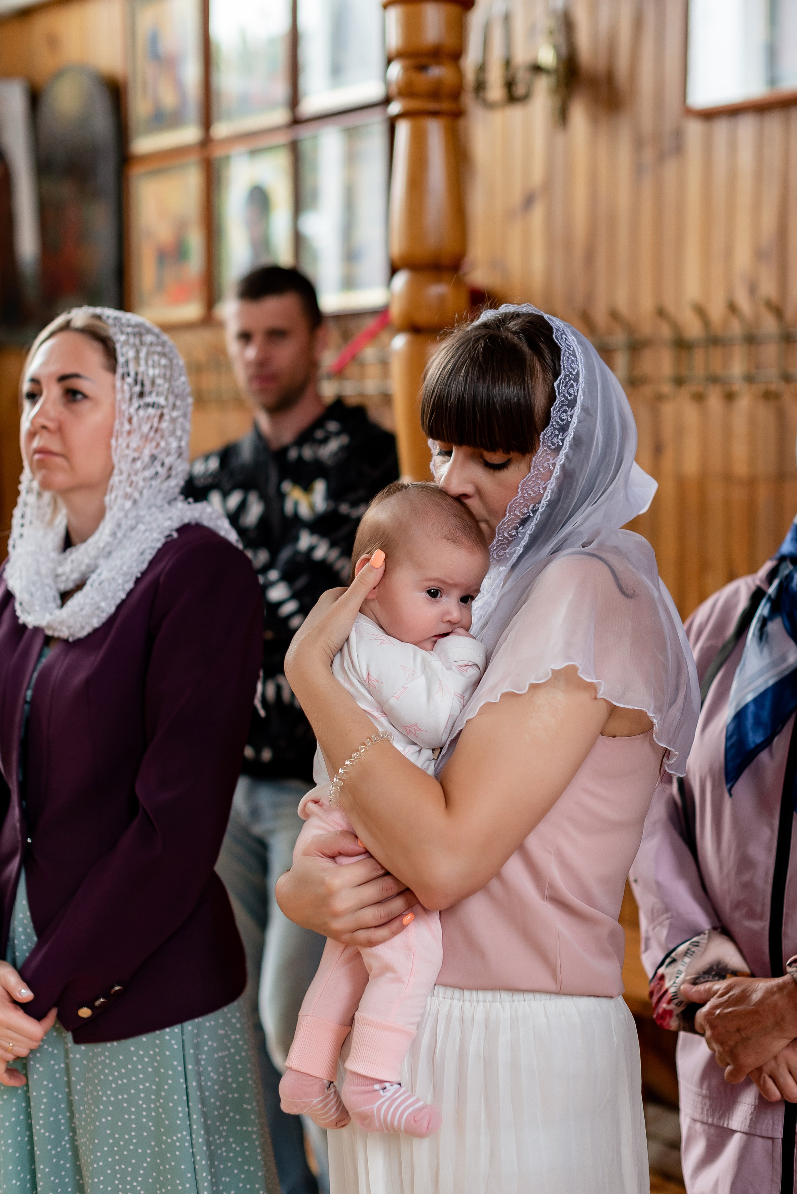 Крещение Ксении. Фотограф Татьяна Иванчикова